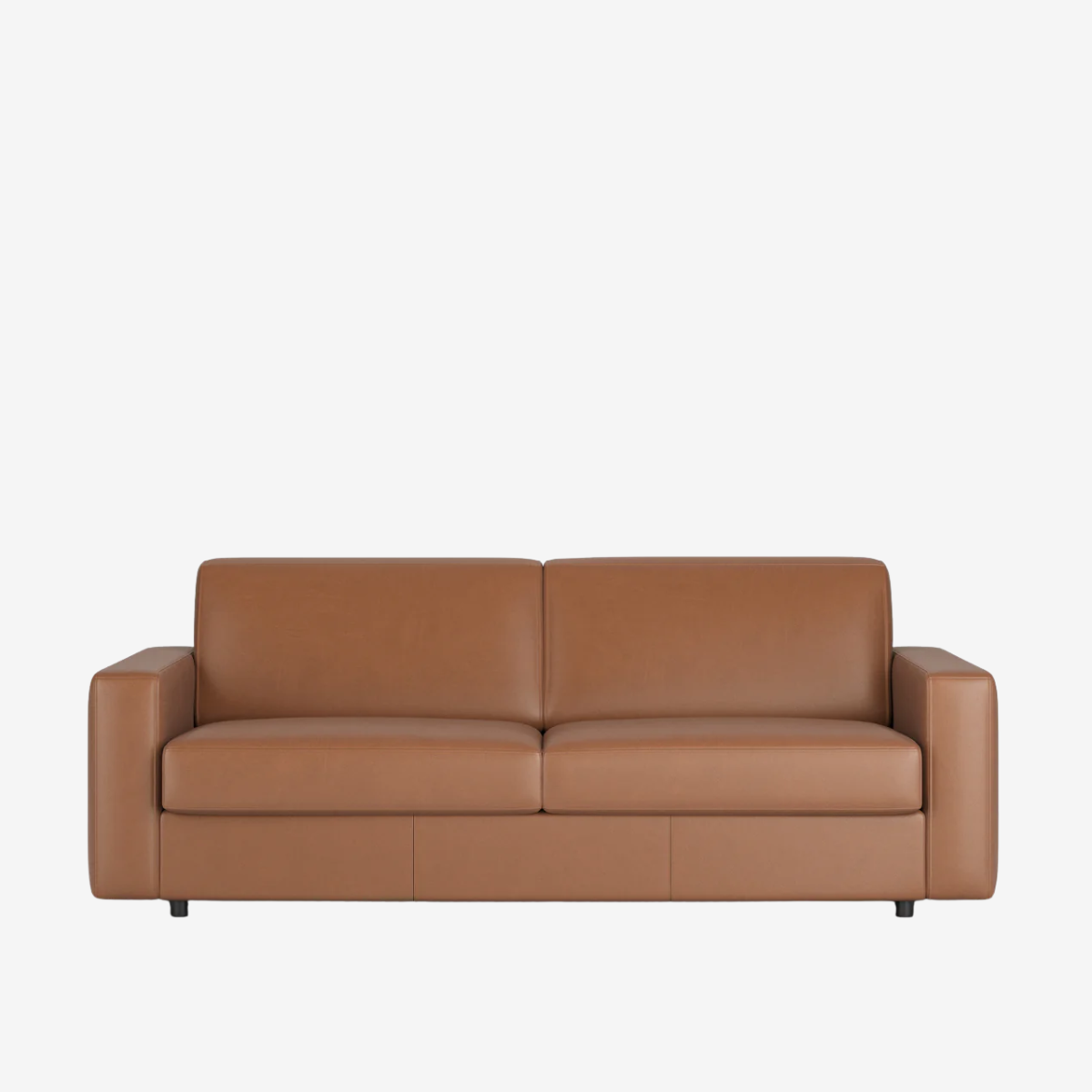 Carnell Leather Queen Sleeper Sofa with Standard Arms by Innovation Living at ZIN Home