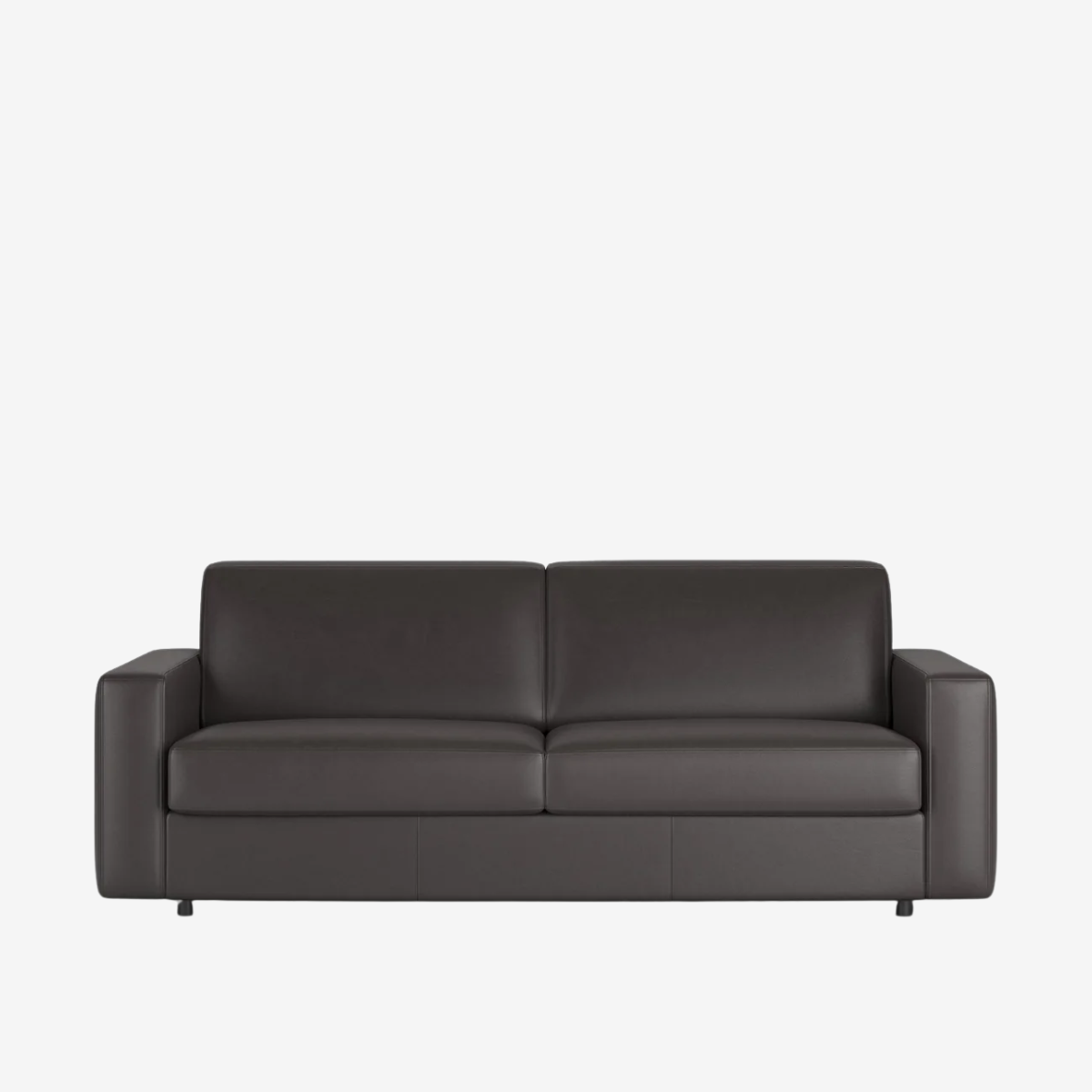 Carnell Leather Queen Sleeper Sofa with Standard Arms by Innovation Living at ZIN Home