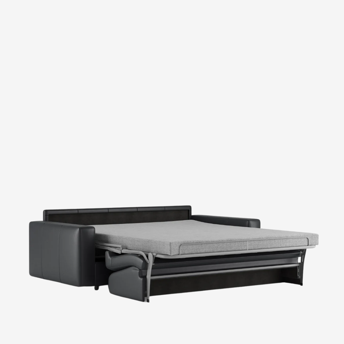 Carnell Leather Queen Sleeper Sofa with Standard Arms by Innovation Living at ZIN Home
