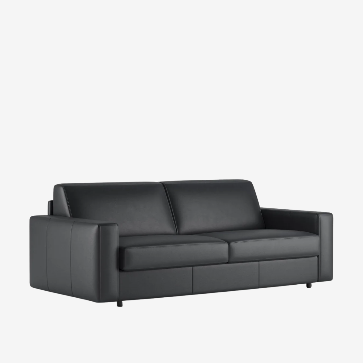 Carnell Leather Queen Sleeper Sofa with Standard Arms by Innovation Living at ZIN Home