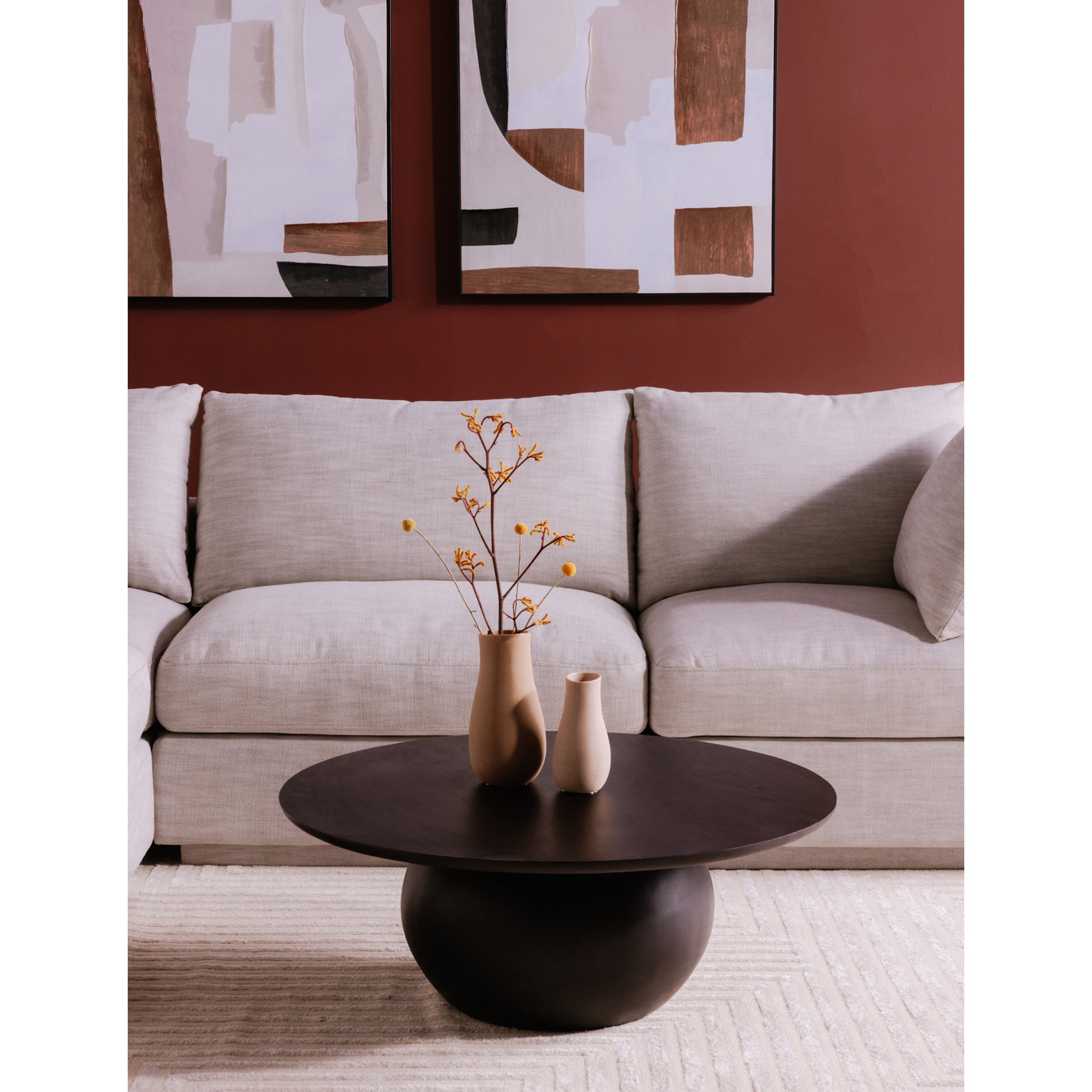 Bradbury Coffee Table Black by Moe's Home Collection - view 2