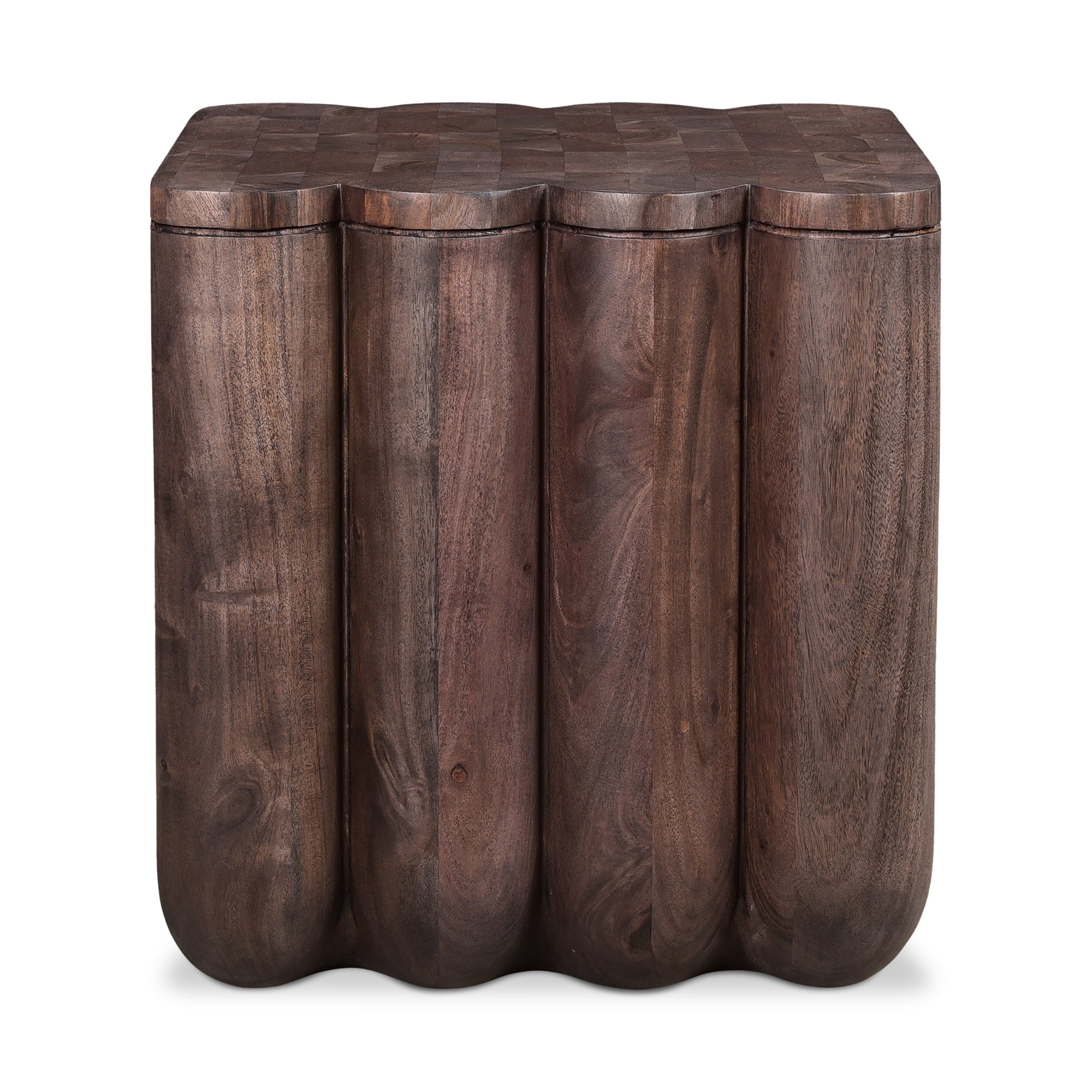 Punyo Punyo Accent Table Espresso Brown by Moe's Home Collection