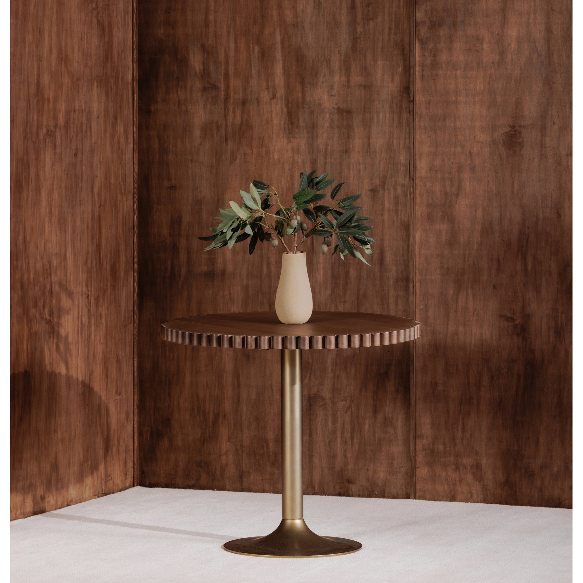 Nomi Cafe Table Brown by Moe's Home Collection - view 2