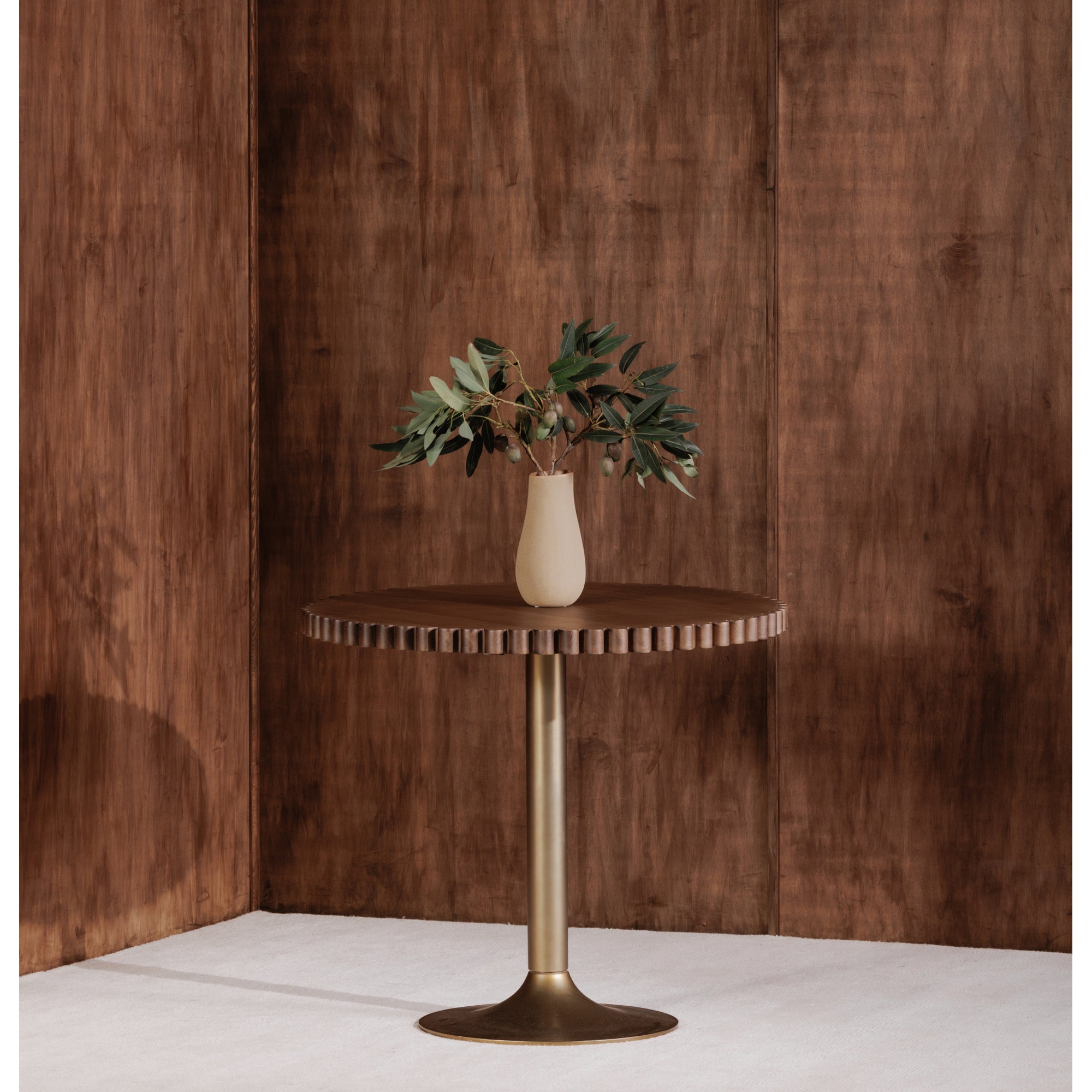 Nomi Cafe Table Brown by Moe's Home Collection - view 2