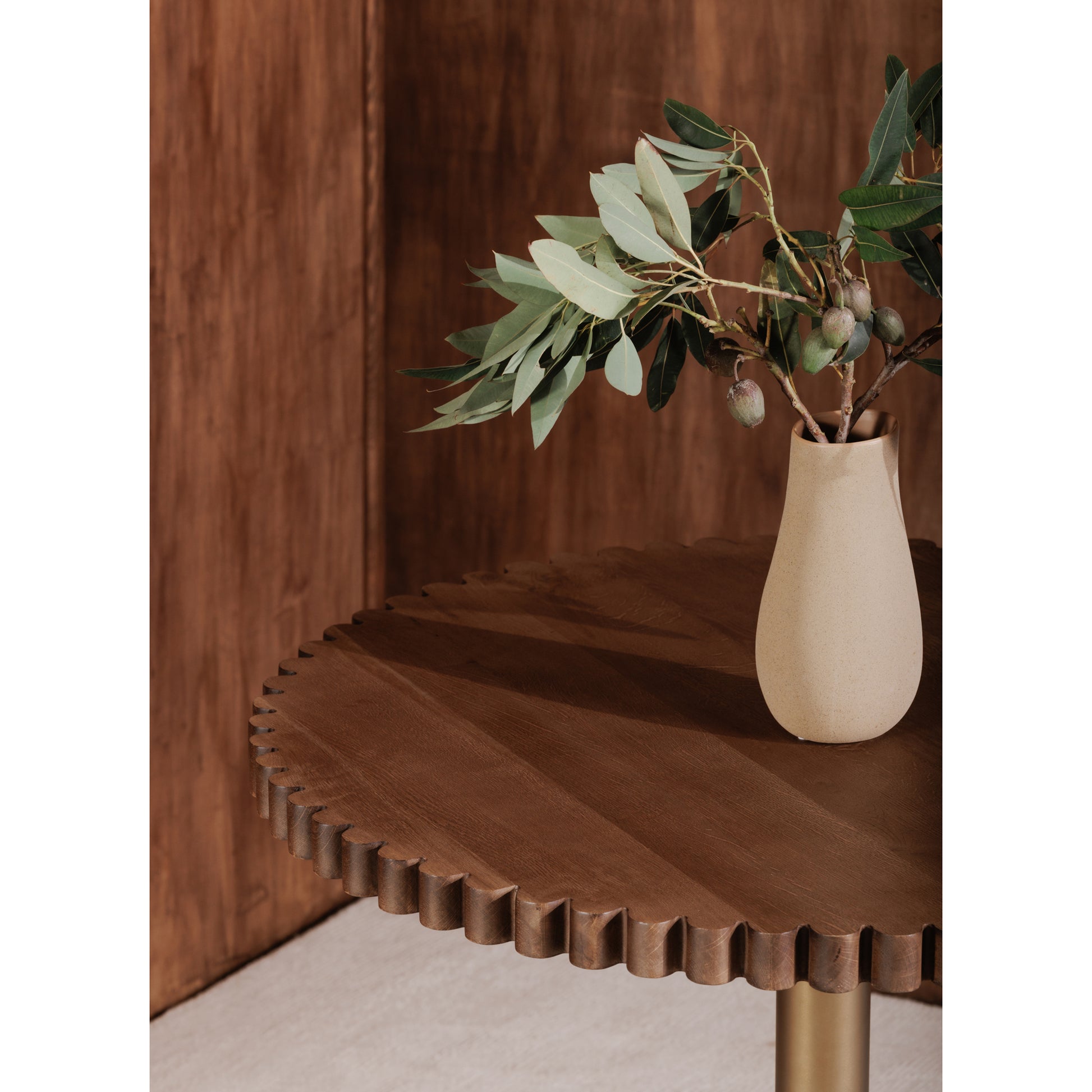 Nomi Cafe Table Brown by Moe's Home Collection - view 3