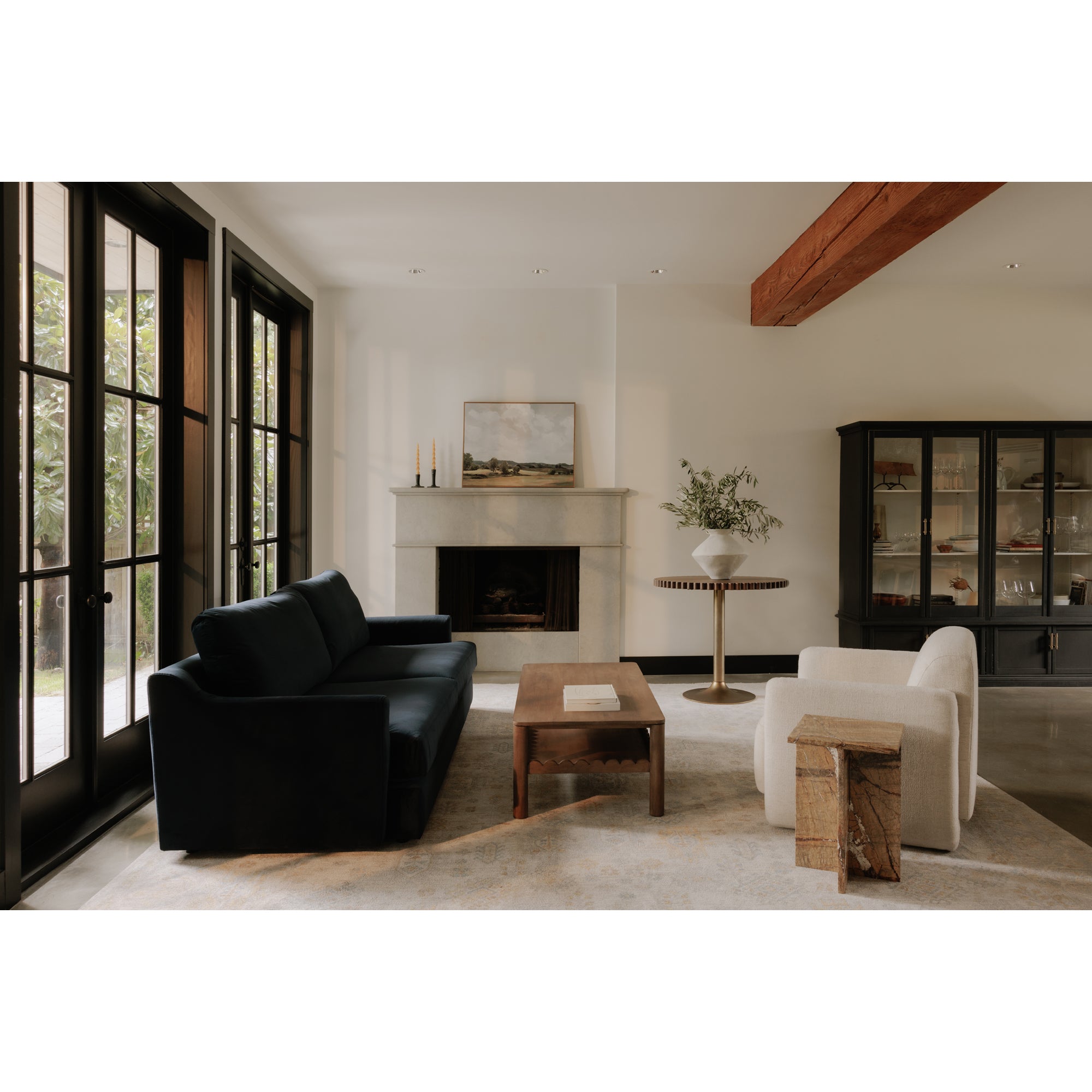 Nomi Cafe Table Brown by Moe's Home Collection - view 6