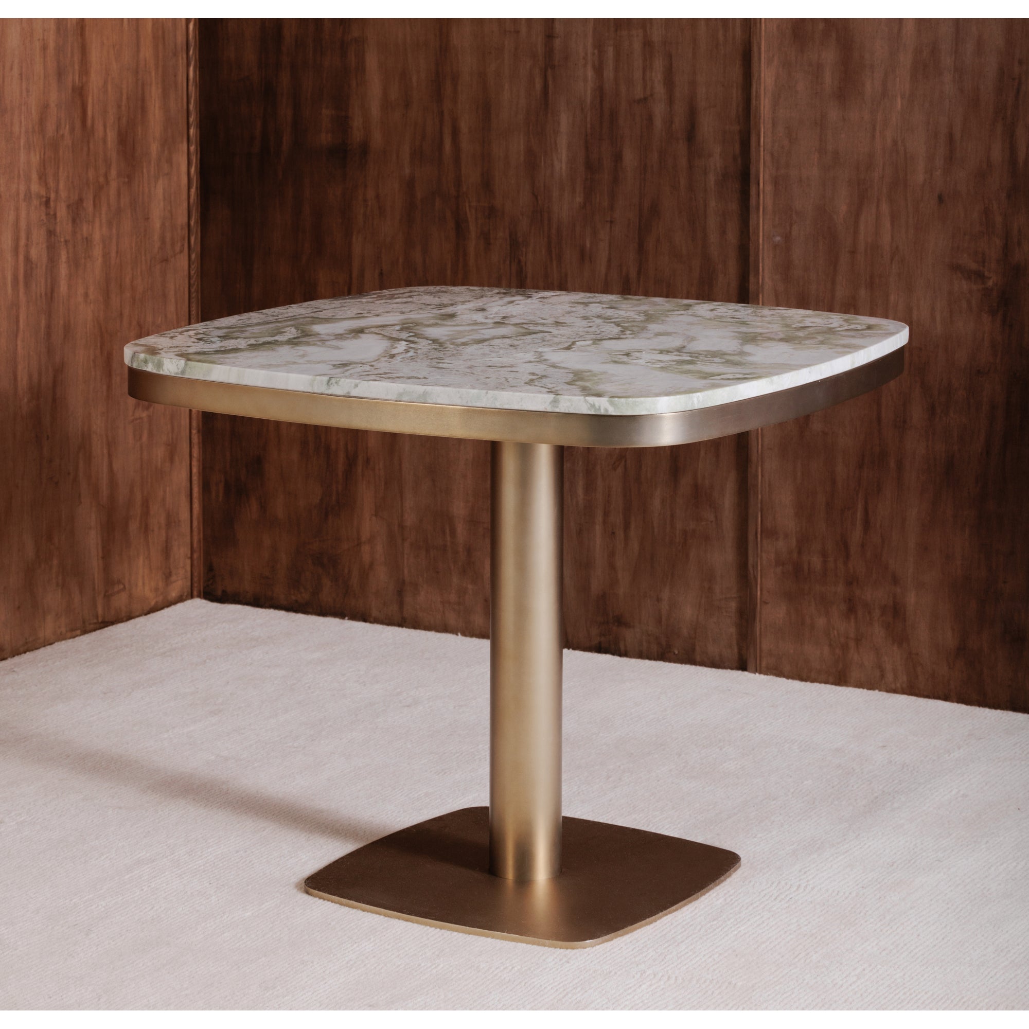 Celeste Cafe Table Green Onyx Marble by Moe's Home Collection - view 2
