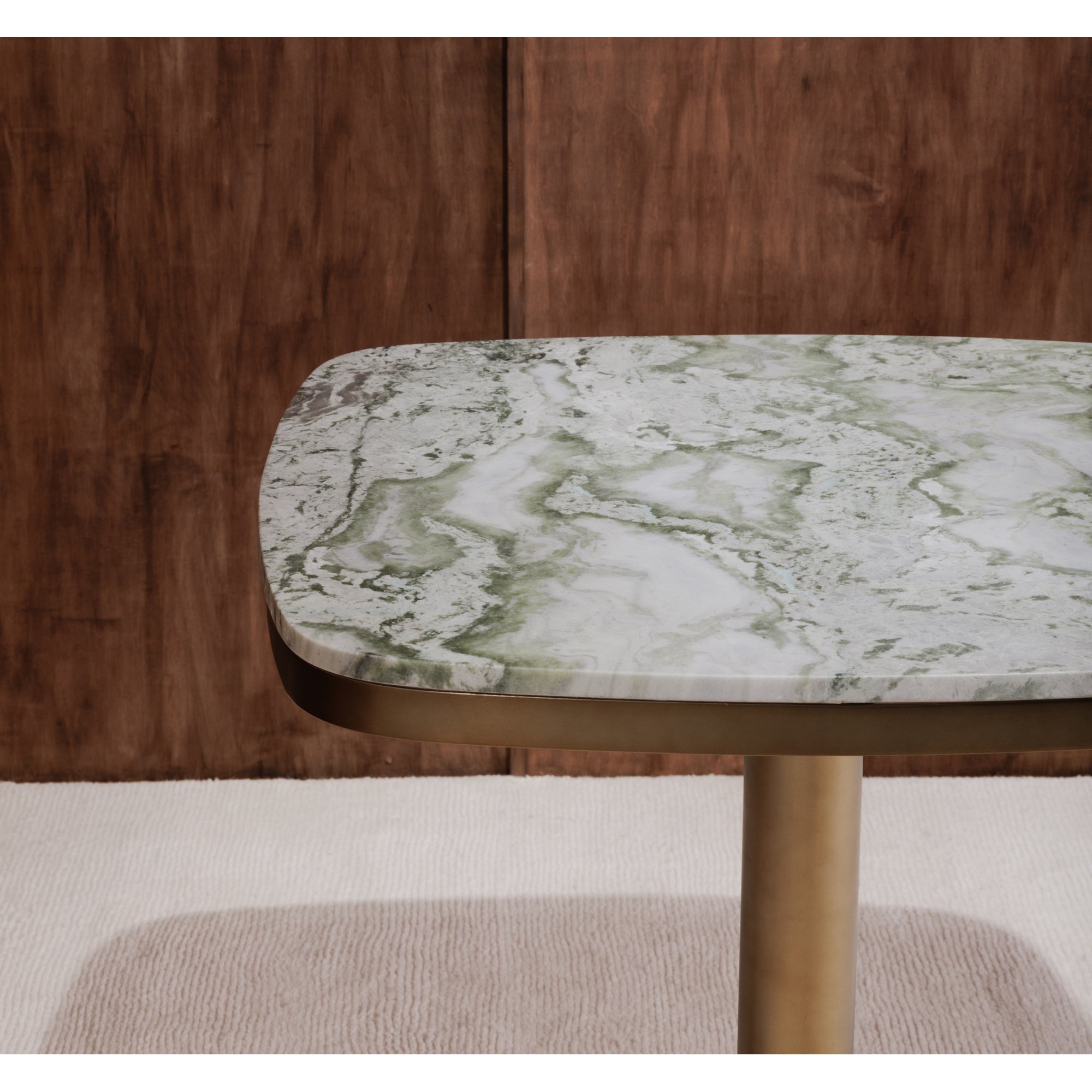 Celeste Cafe Table Green Onyx Marble by Moe's Home Collection - view 3
