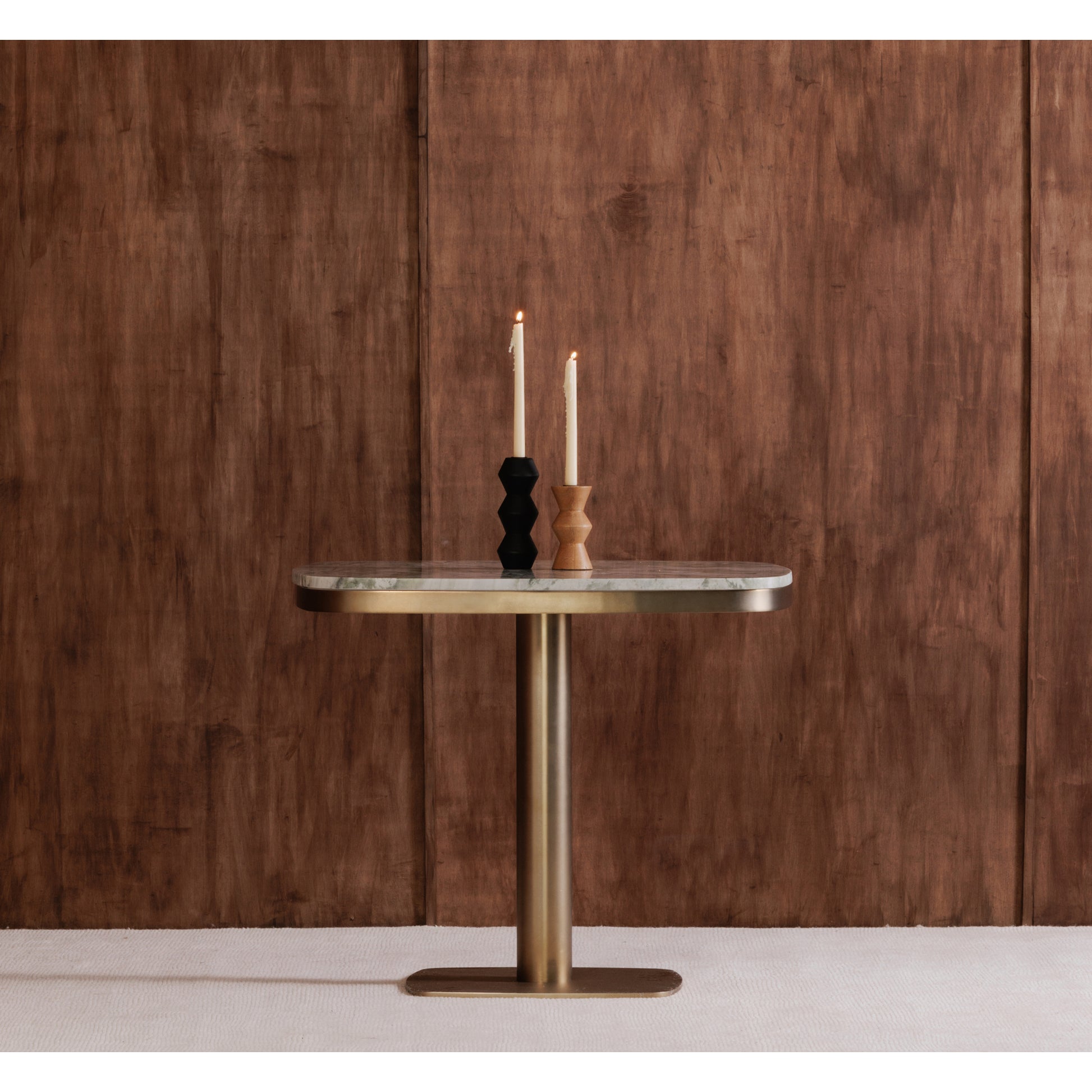 Celeste Cafe Table Green Onyx Marble by Moe's Home Collection - view 4