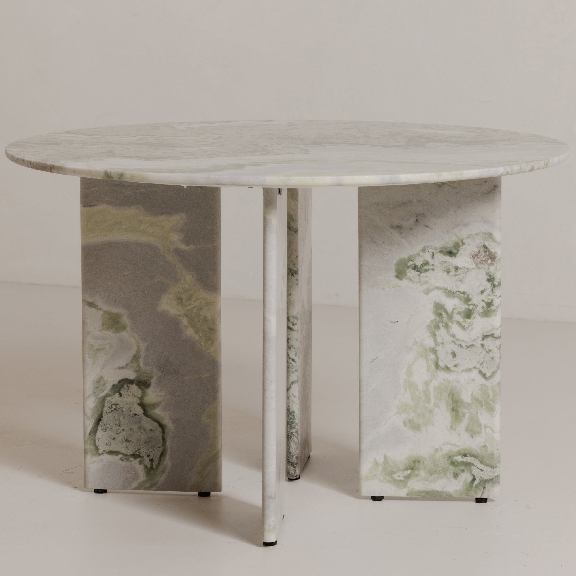 Celia Round Dining Table Green Onyx Marble by Moe's Home Collection - view 3