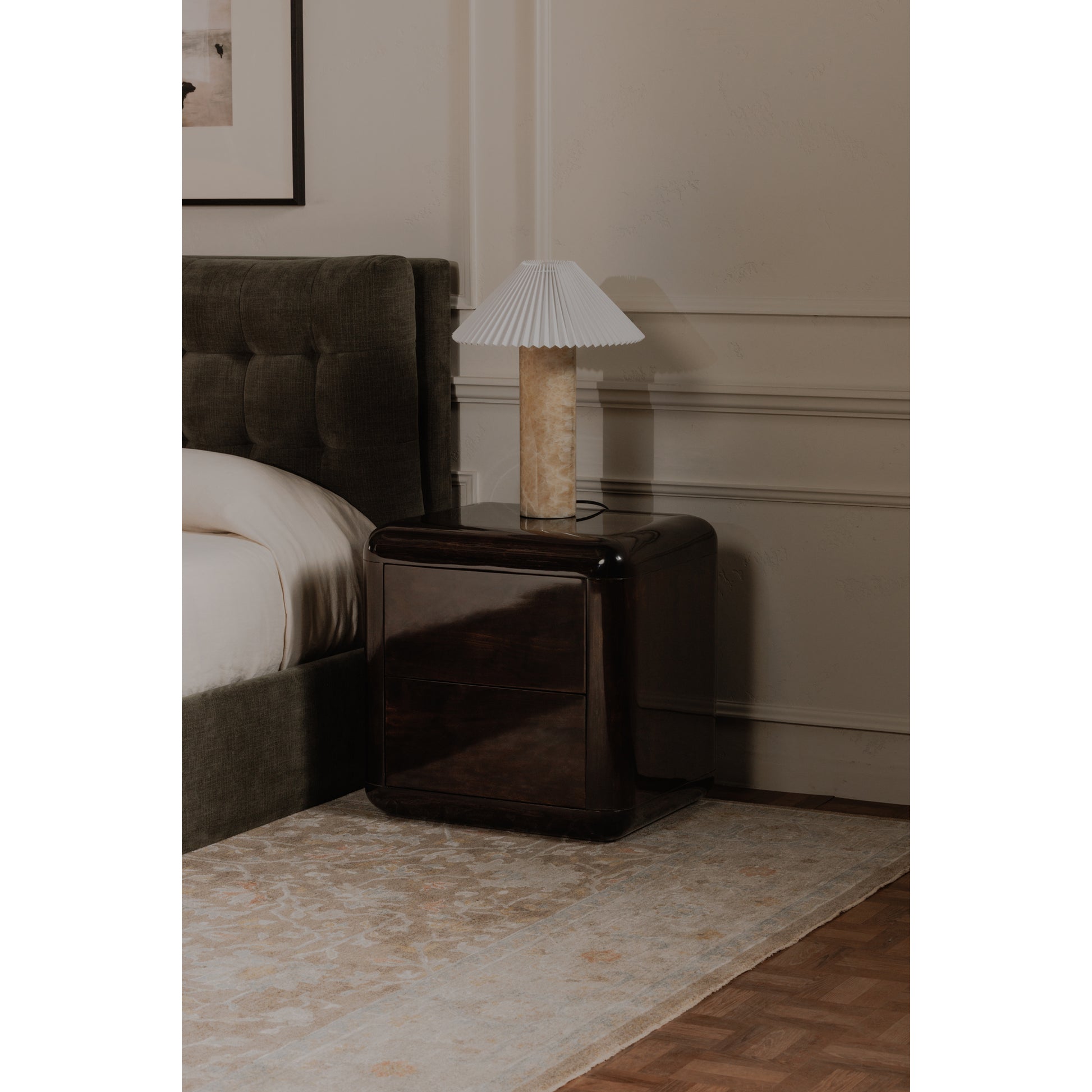 Rory Nightstand Dark Brown by Moe's Home Collection - view 3