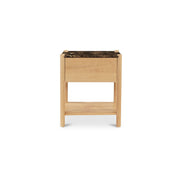 Elio Nightstand Dark Emperador Marble by Moe's Home Collection