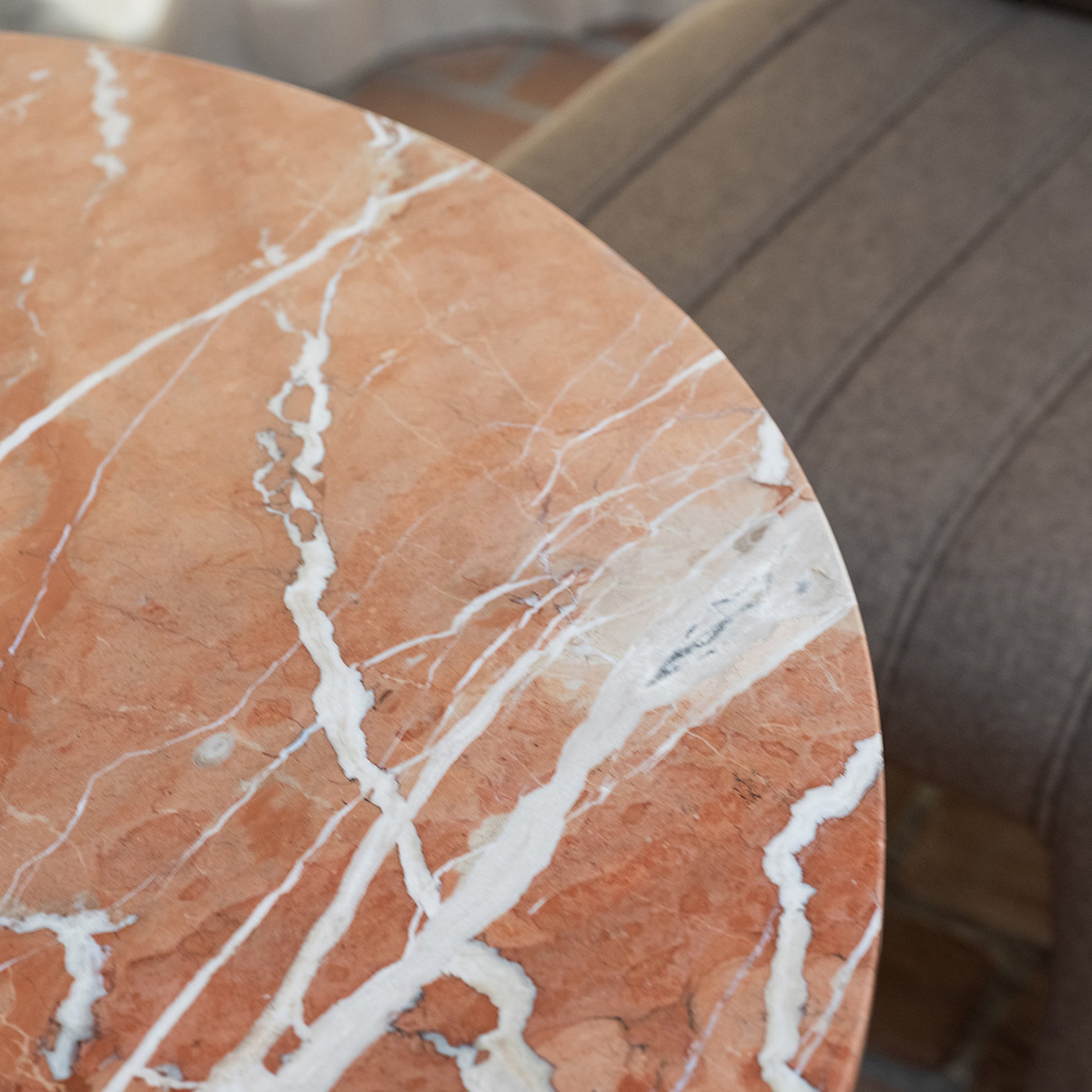 Sage Cafe Table Rosso Alicante Red Marble by Moe's Home Collection - view 2