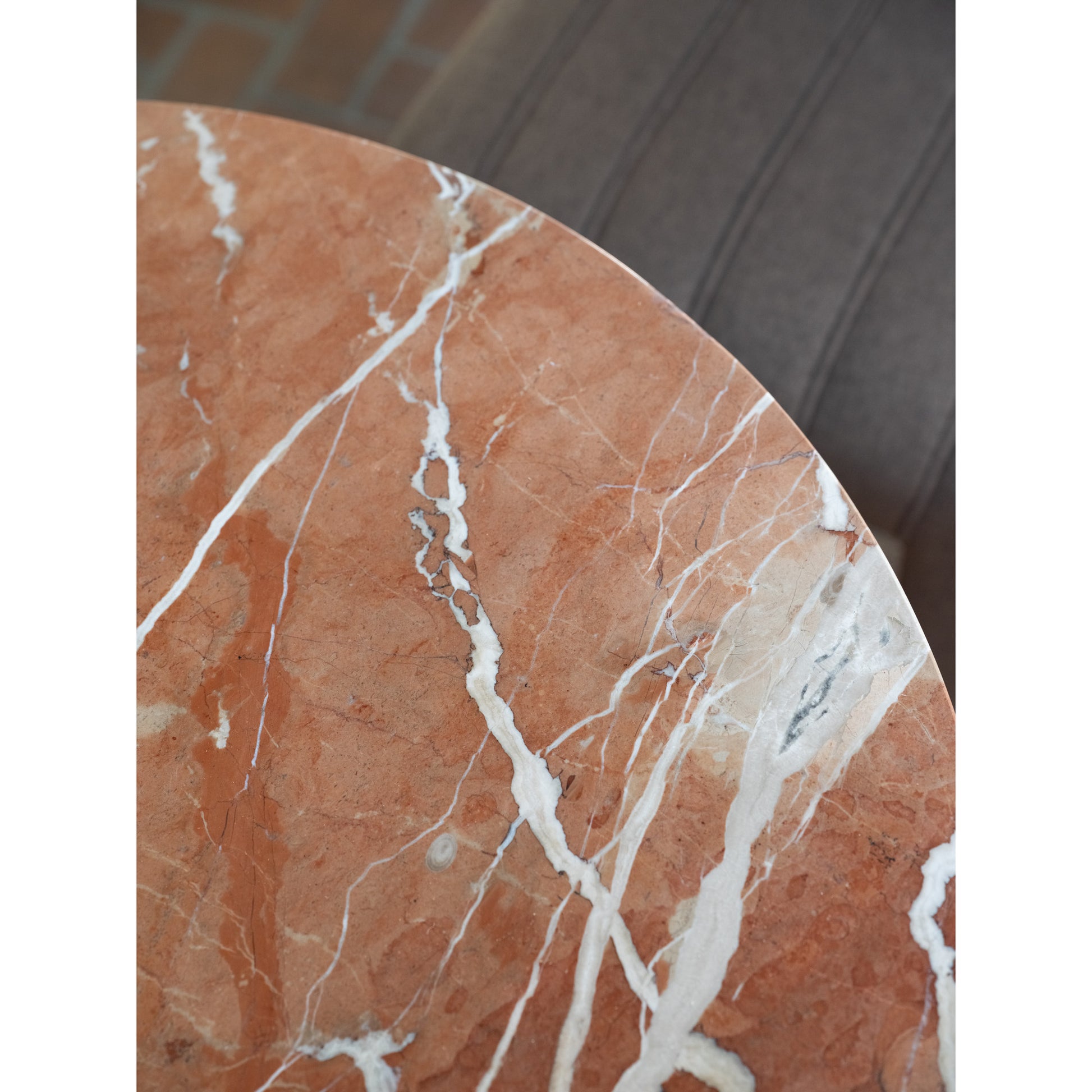 Sage Cafe Table Rosso Alicante Red Marble by Moe's Home Collection - view 3