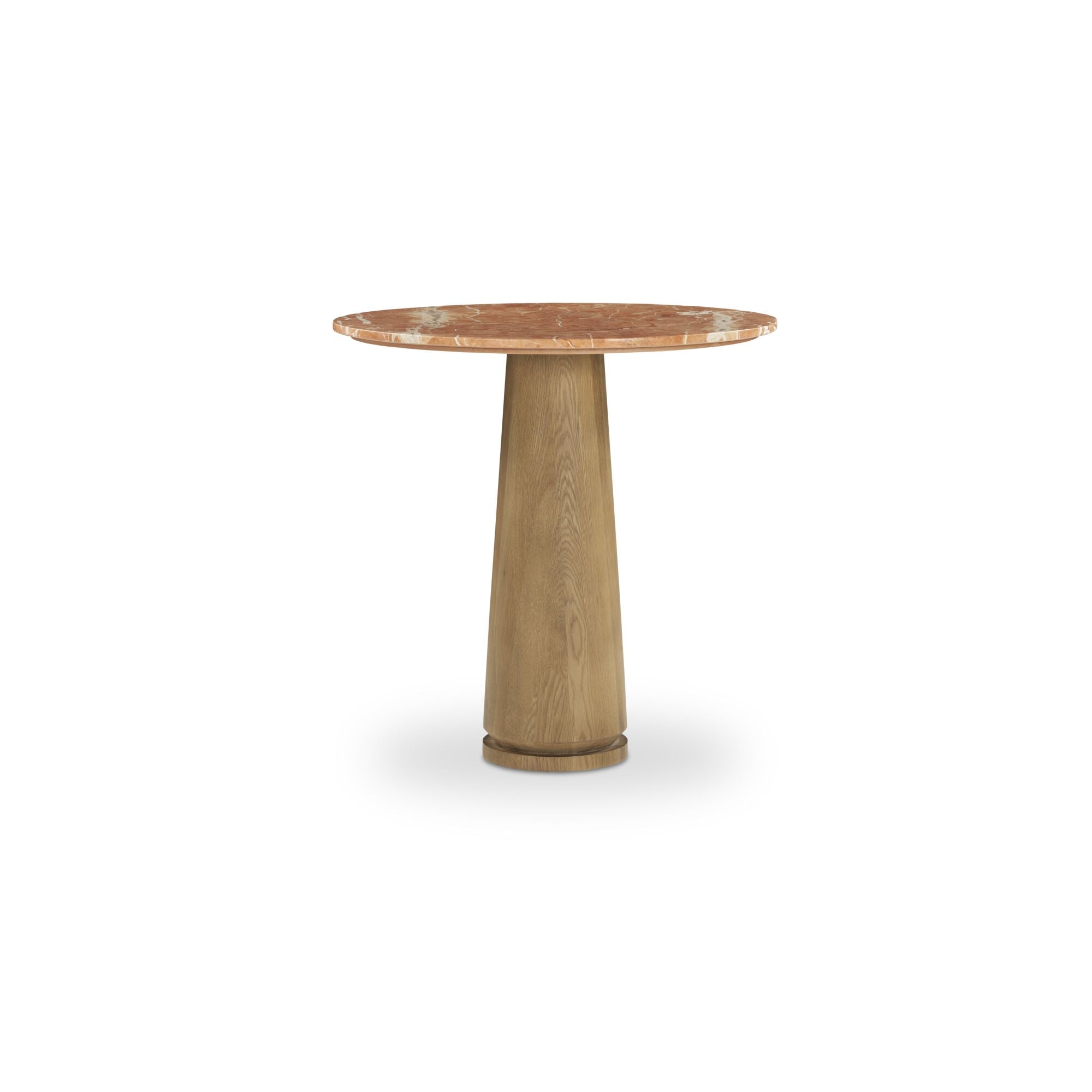 Sage Cafe Table Rosso Alicante Red Marble by Moe's Home Collection