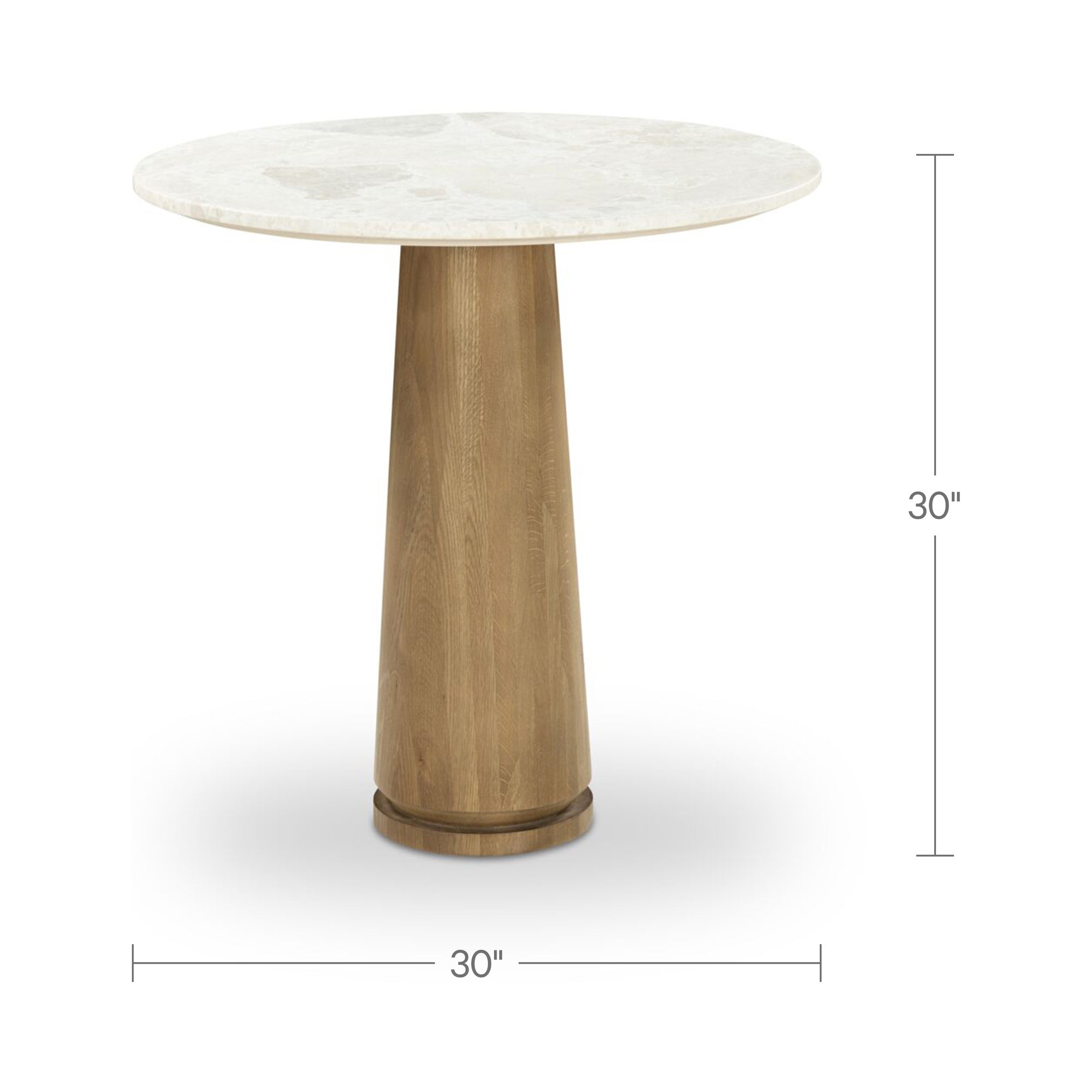Sage Cafe Table Cosmos Marble by Moe's Home Collection - view 6