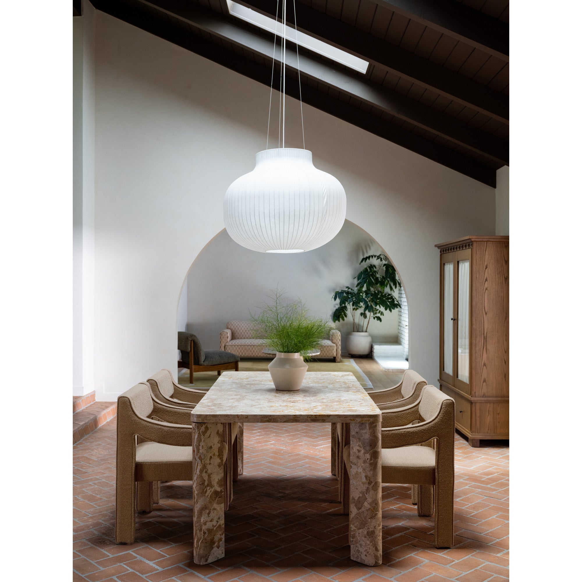 Segment Dining Table Panther Stone Beige by Moe's Home Collection - view 6