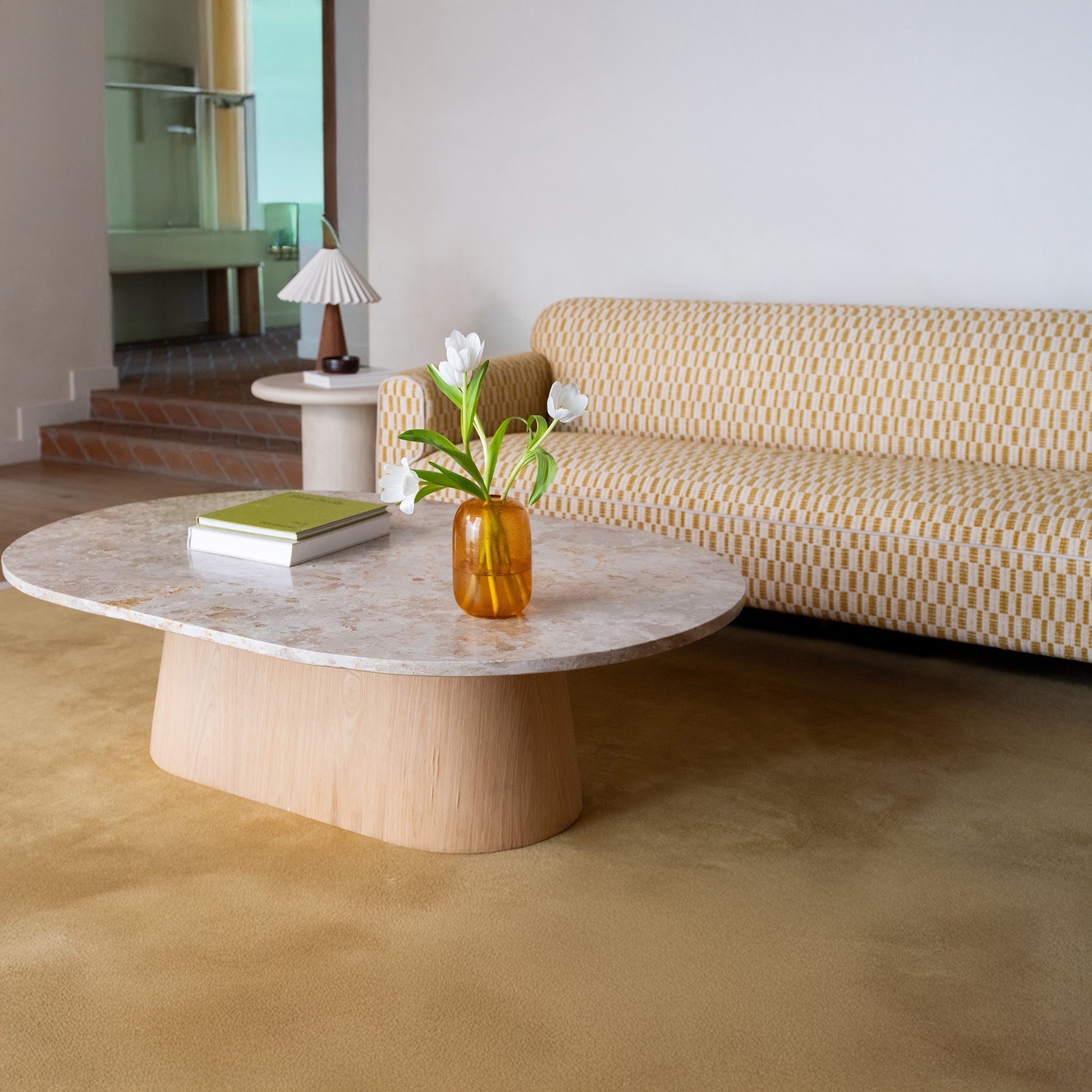 Carly Coffee Table Panther Stone by Moe's Home Collection - view 4