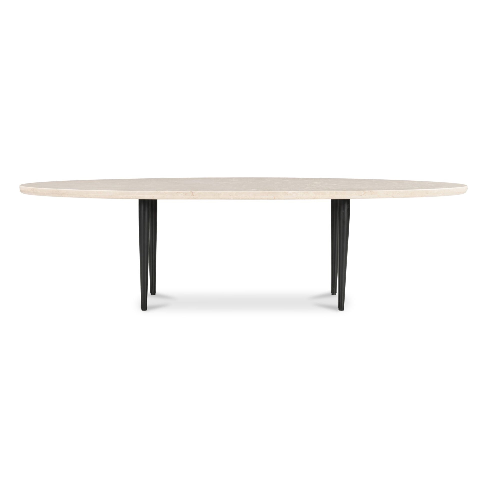 Winona Coffee Table Botticino Beige Marble by Moe's Home Collection