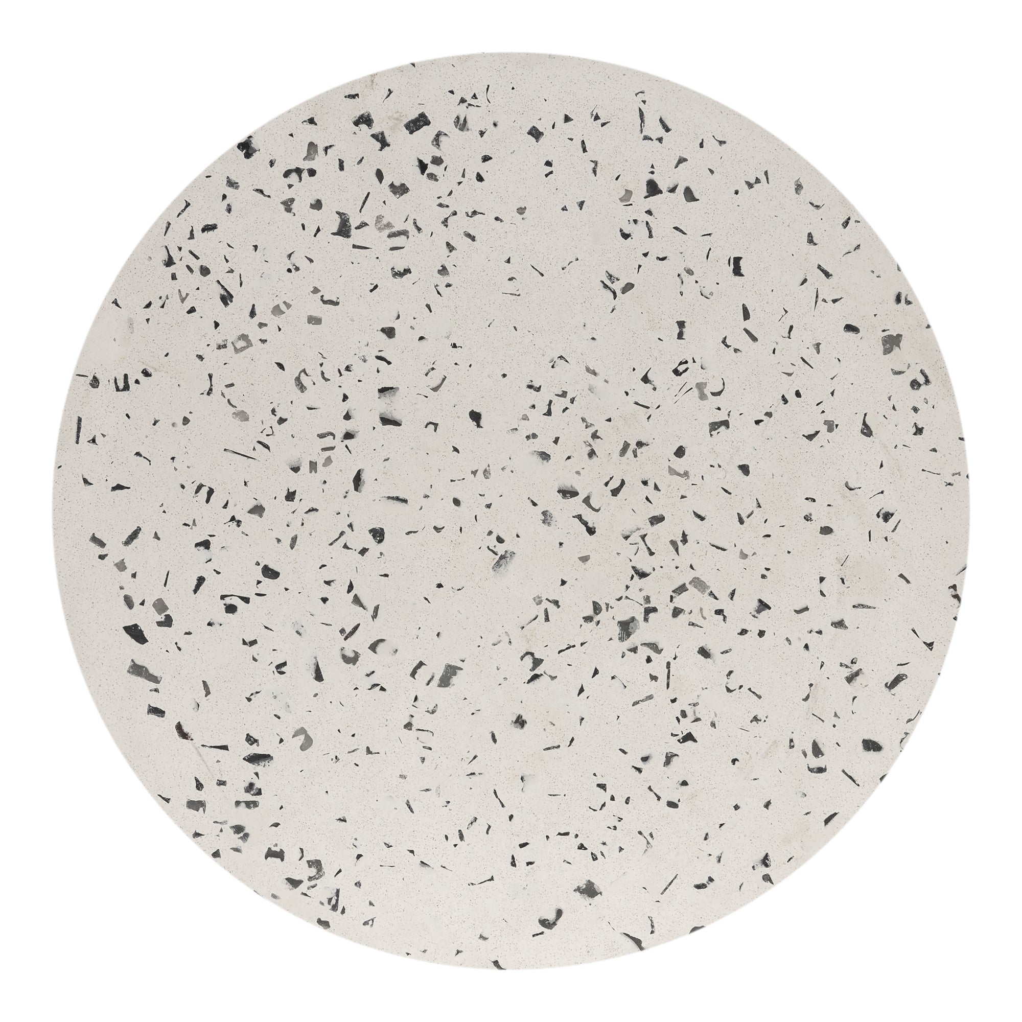 Lyon Outdoor Stool White Terrazzo by Moe's Home Collection - view 6