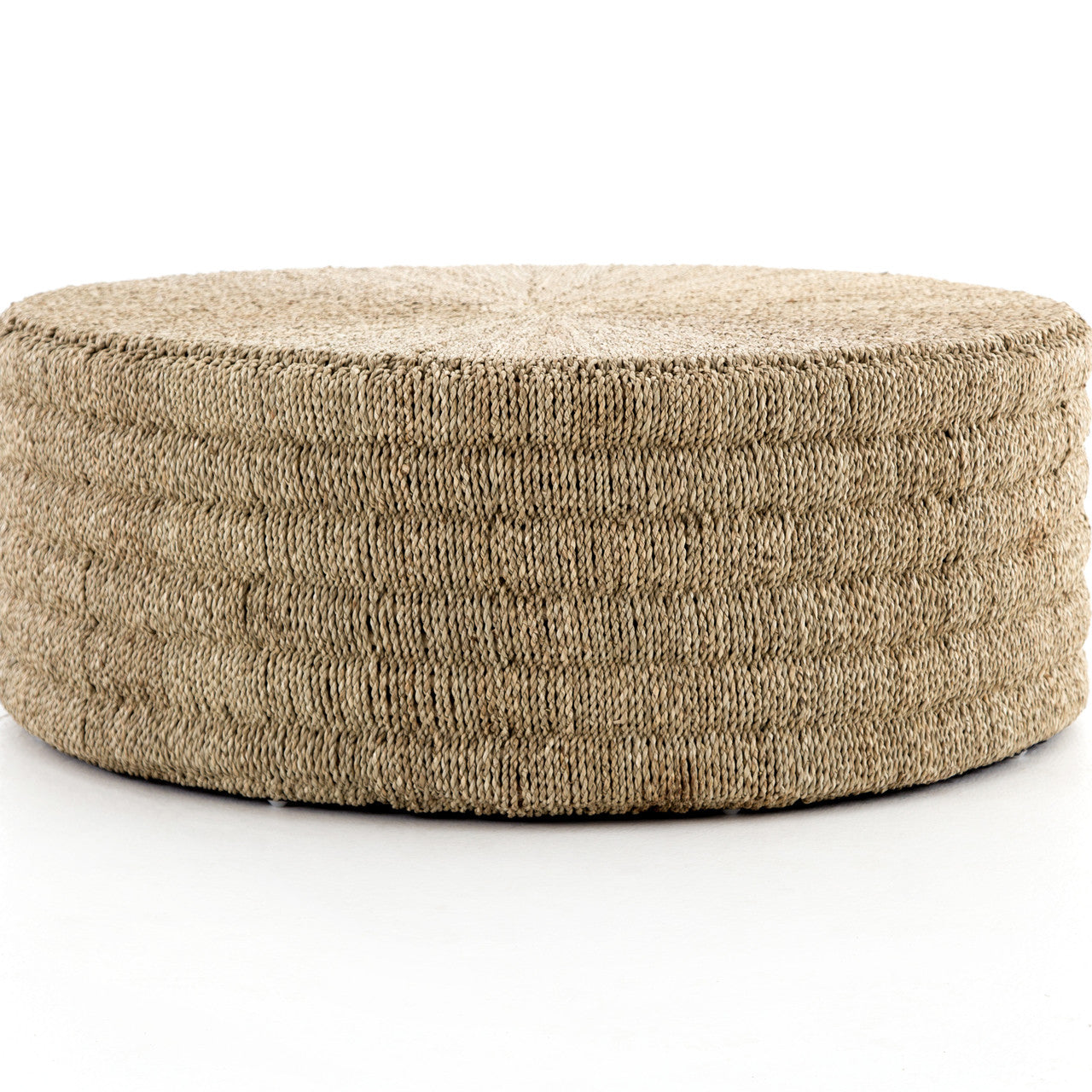 Pascal Woven Round Coffee Table Ottoman