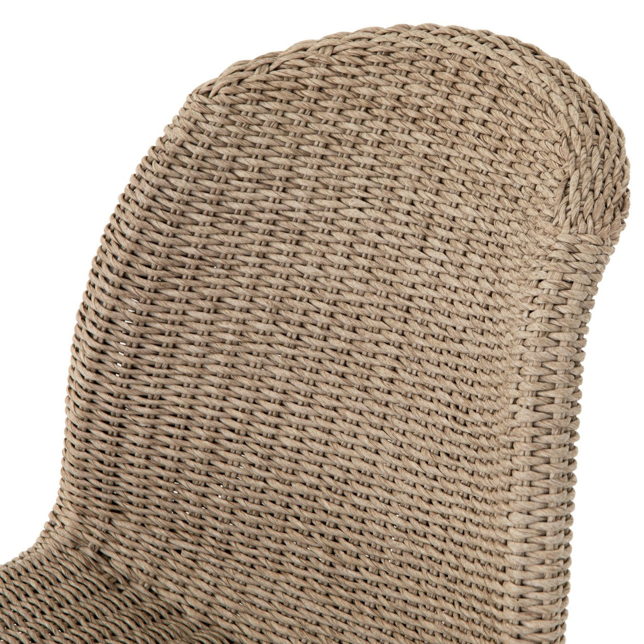 Portia Vintage White Outdoor Dining Chair