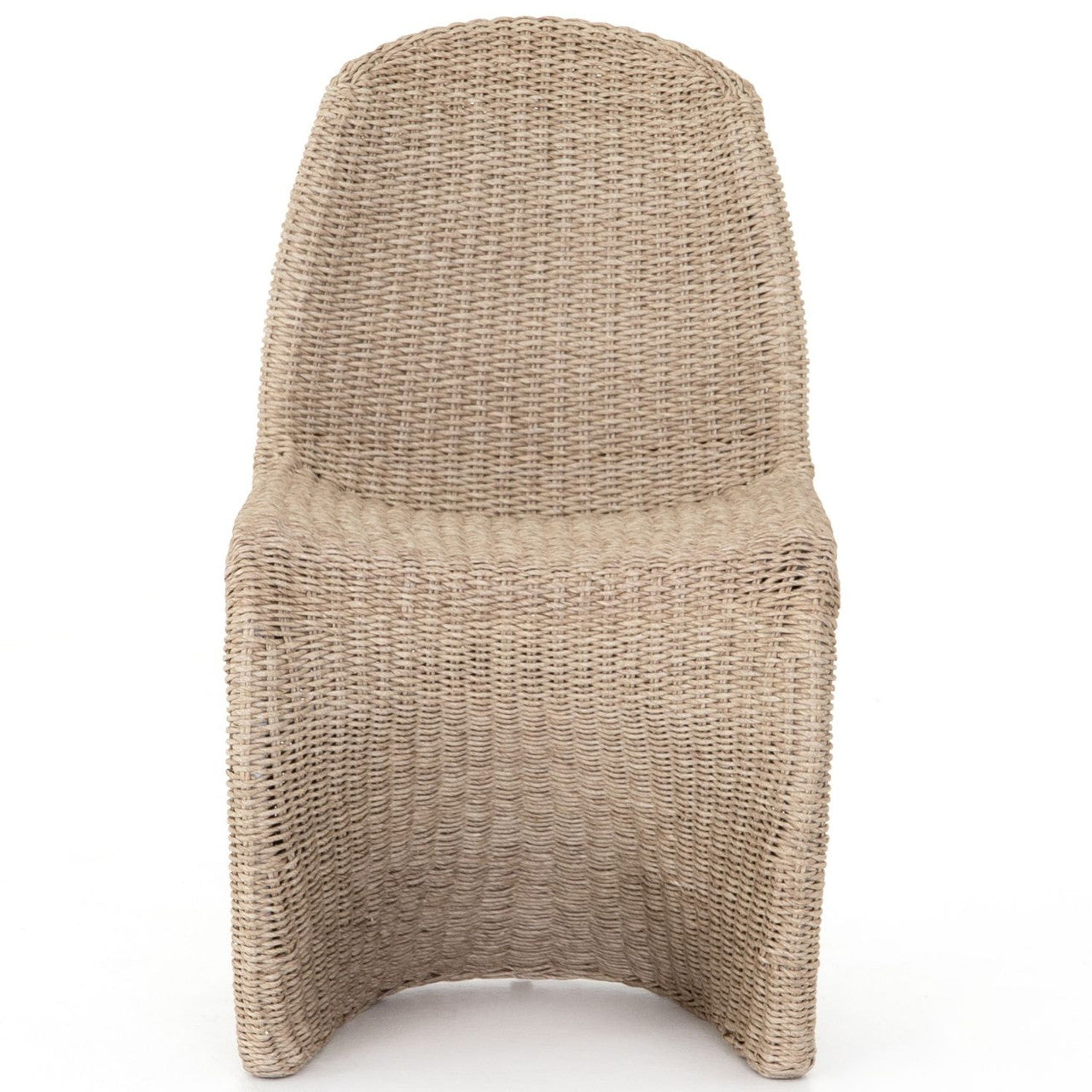 Portia Vintage White Outdoor Dining Chair