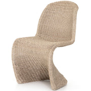 Portia Vintage White Outdoor Dining Chair