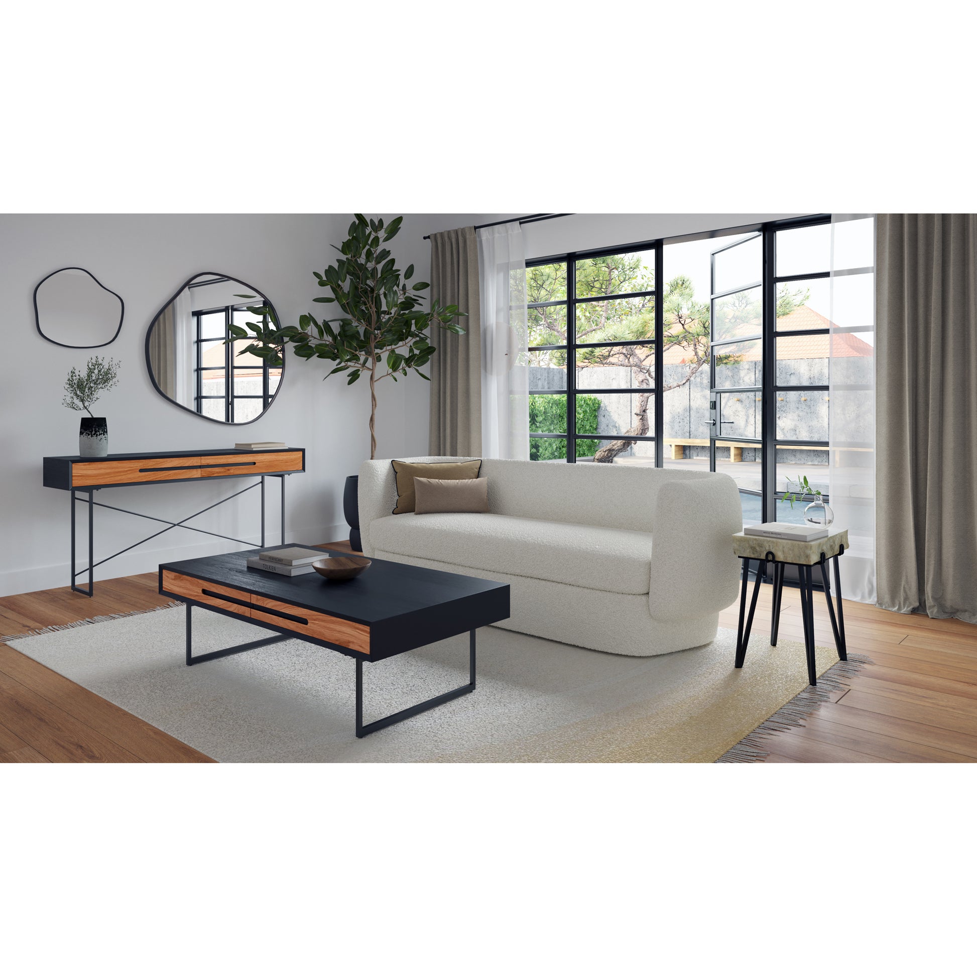 Koba Sofa Maya White by Moe's Home Collection - view 10