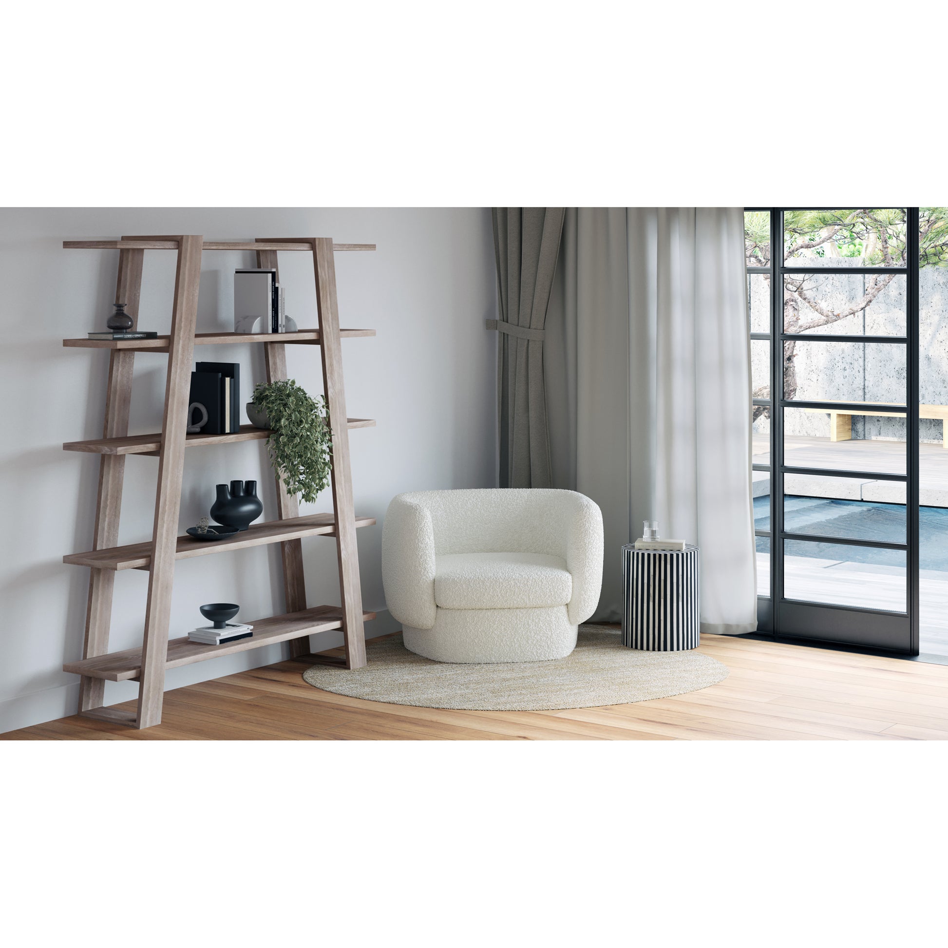 Koba Chair Maya White by Moe's Home Collection - view 15