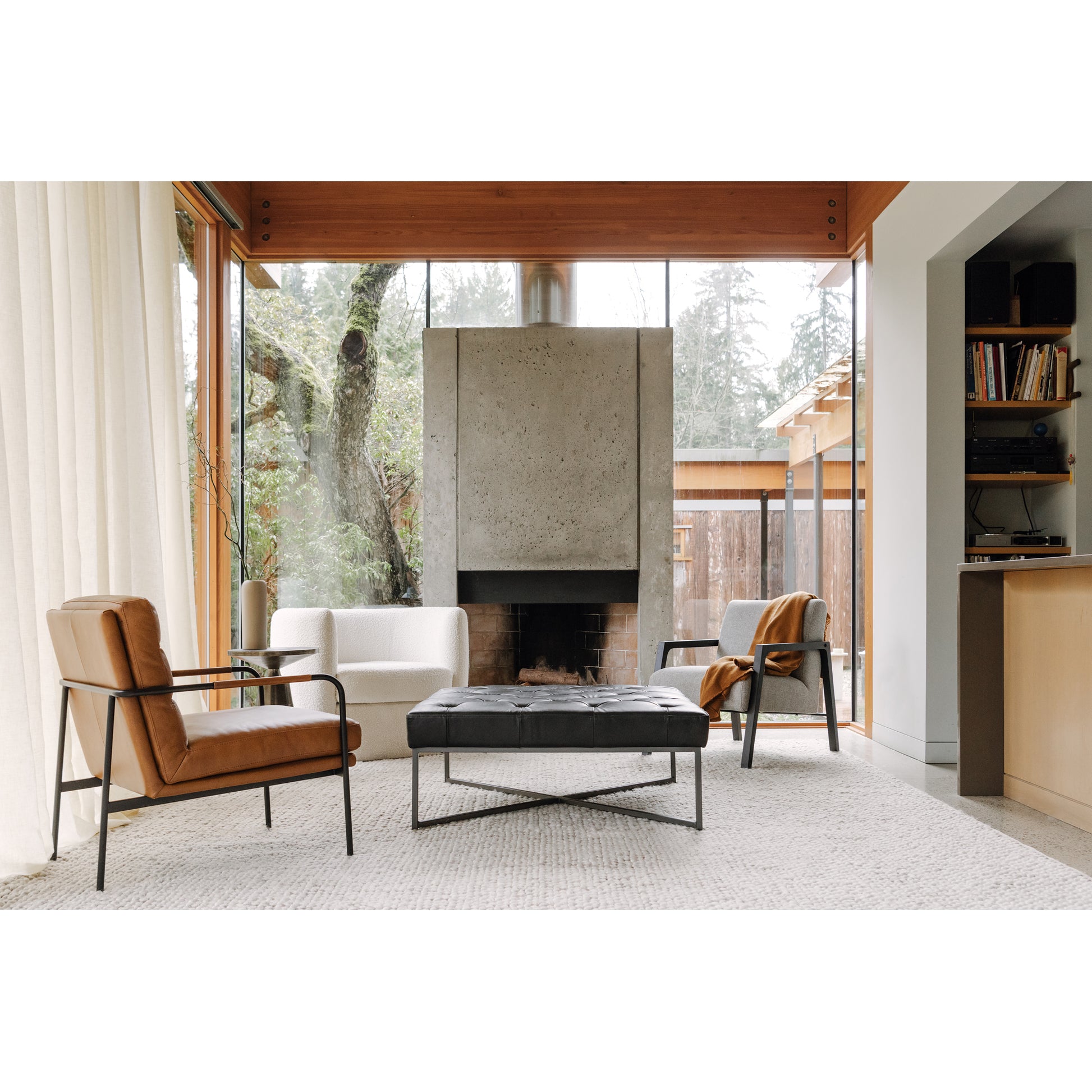 Koba Chair Maya White by Moe's Home Collection - view 12