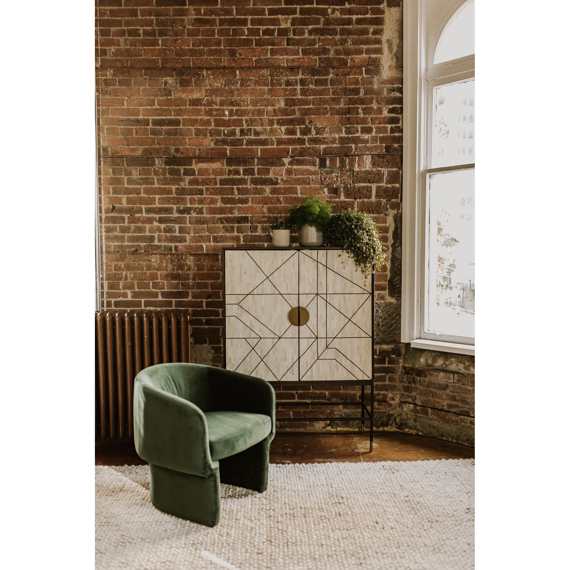Franco Chair Dark Green by Moe's Home Collection - view 8
