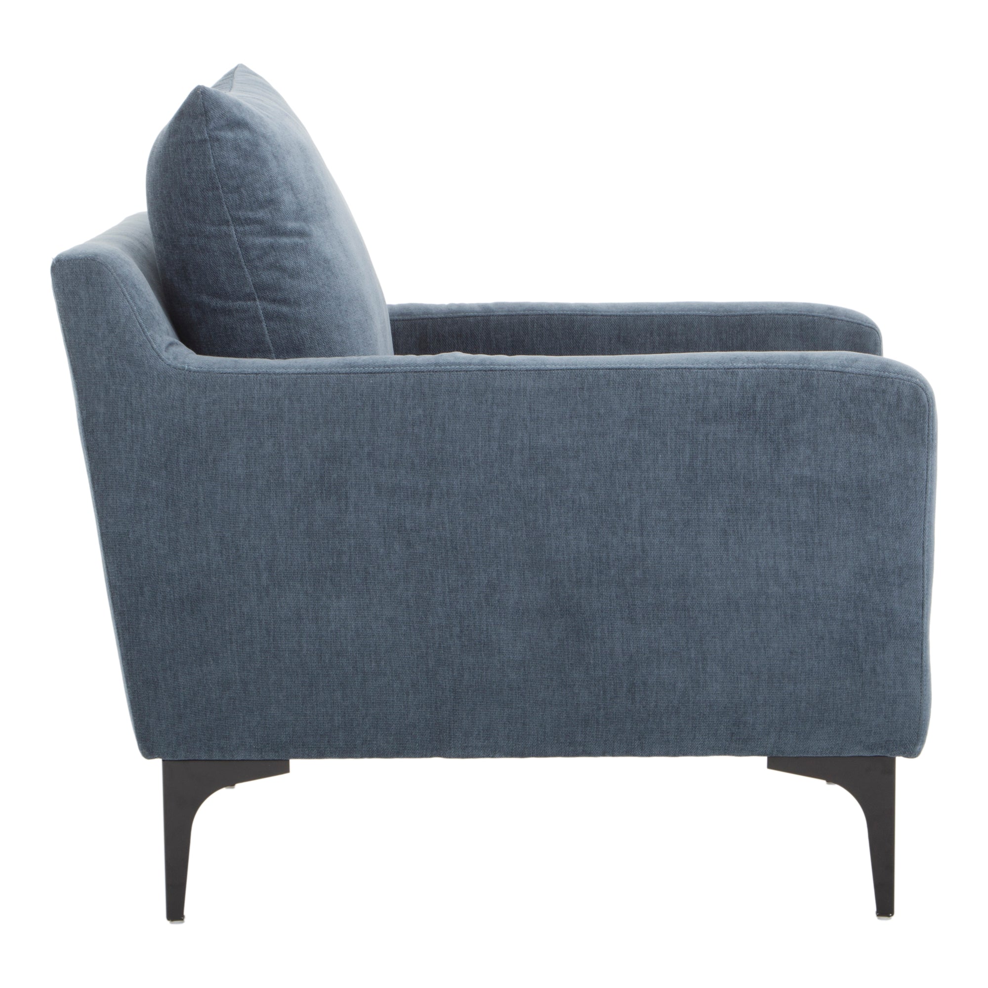 Paris Armchair Blue by Moe's Home Collection - view 3
