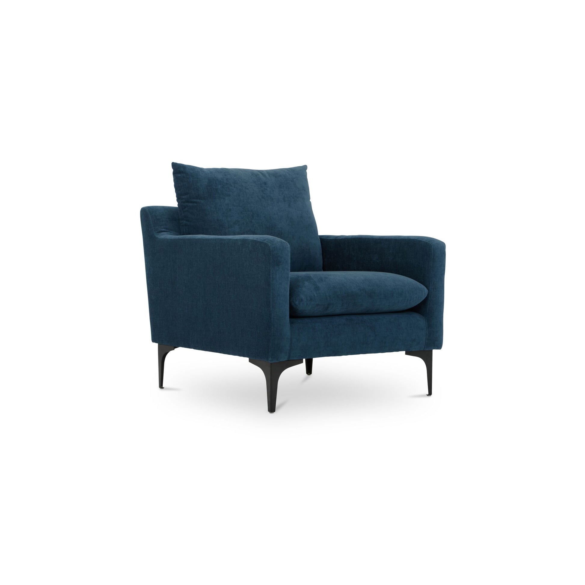 Paris Armchair Blue by Moe's Home Collection - view 2