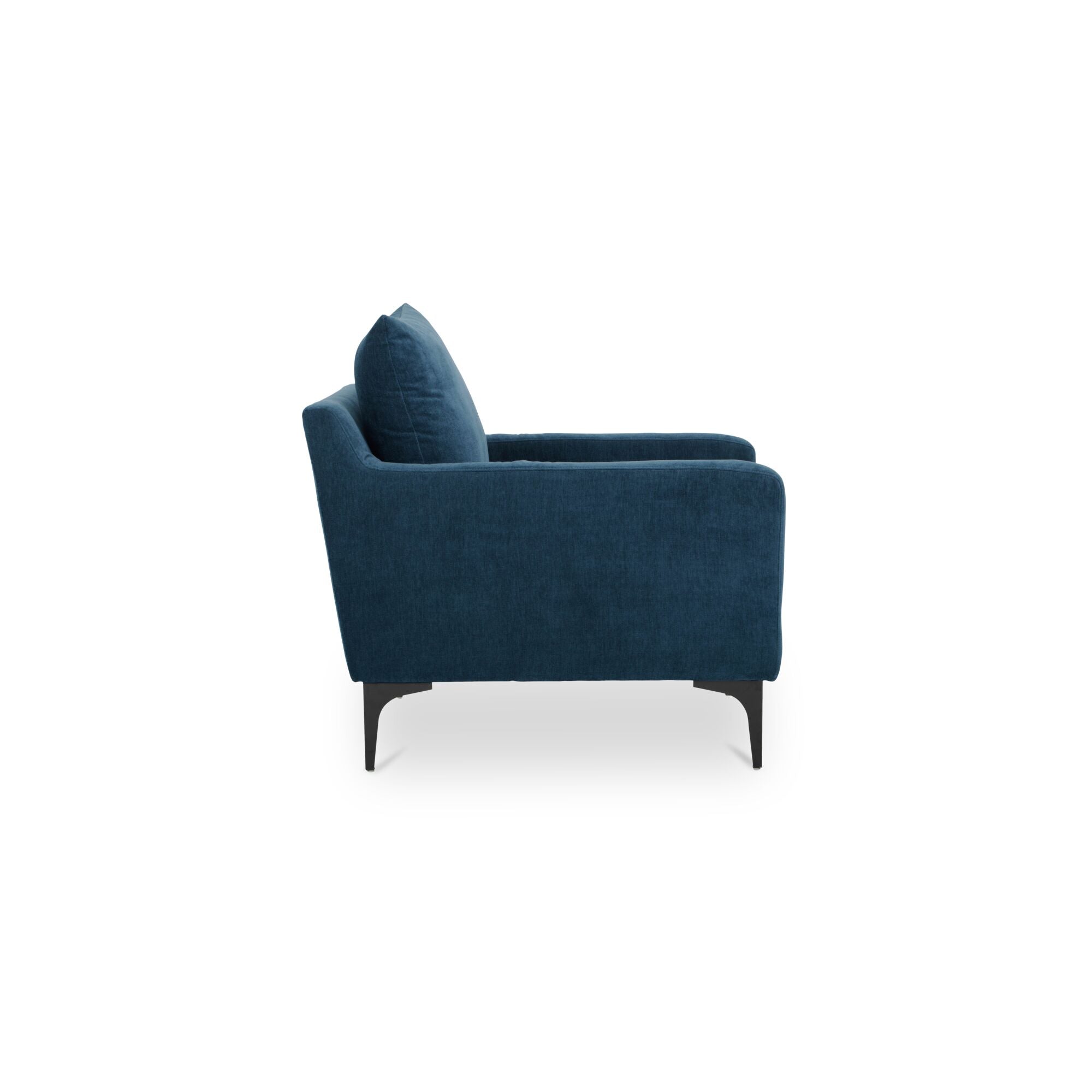 Paris Armchair Blue by Moe's Home Collection - view 4