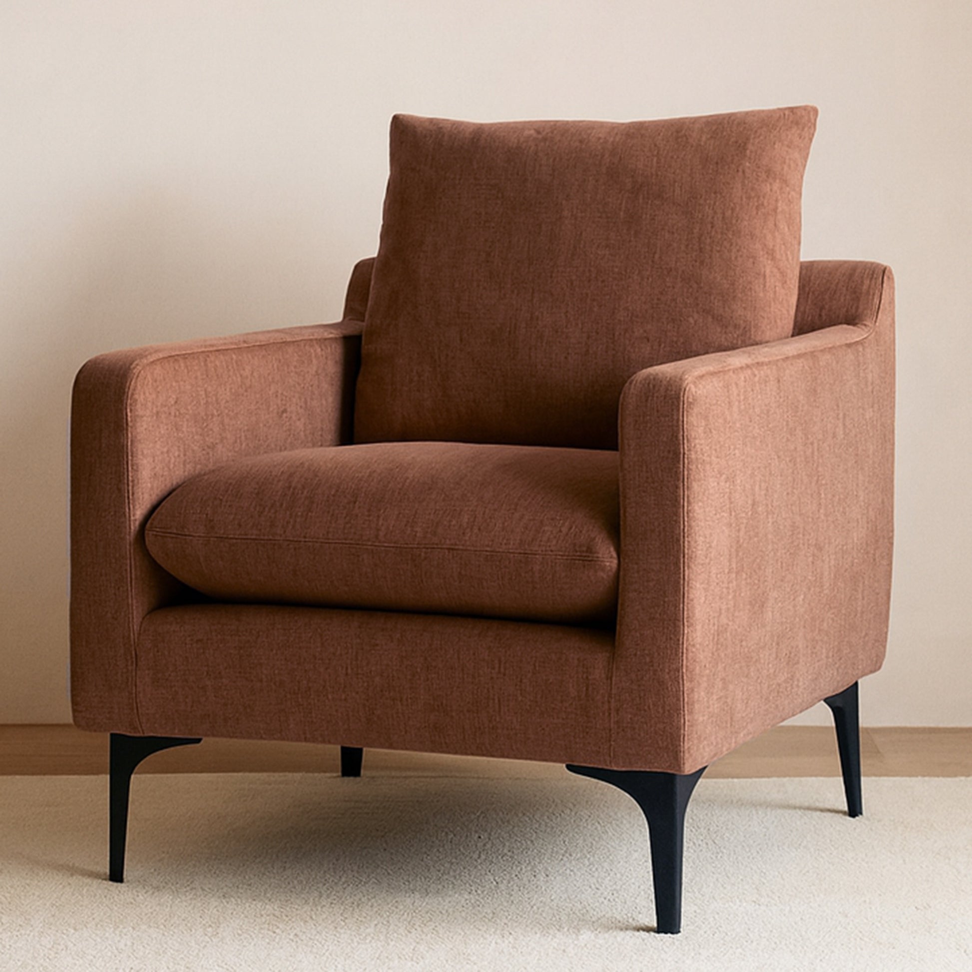 Paris Armchair Heritage Pink by Moe's Home Collection - view 2