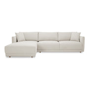 Bryn Sectional Left Oyster by Moe's Home Collection