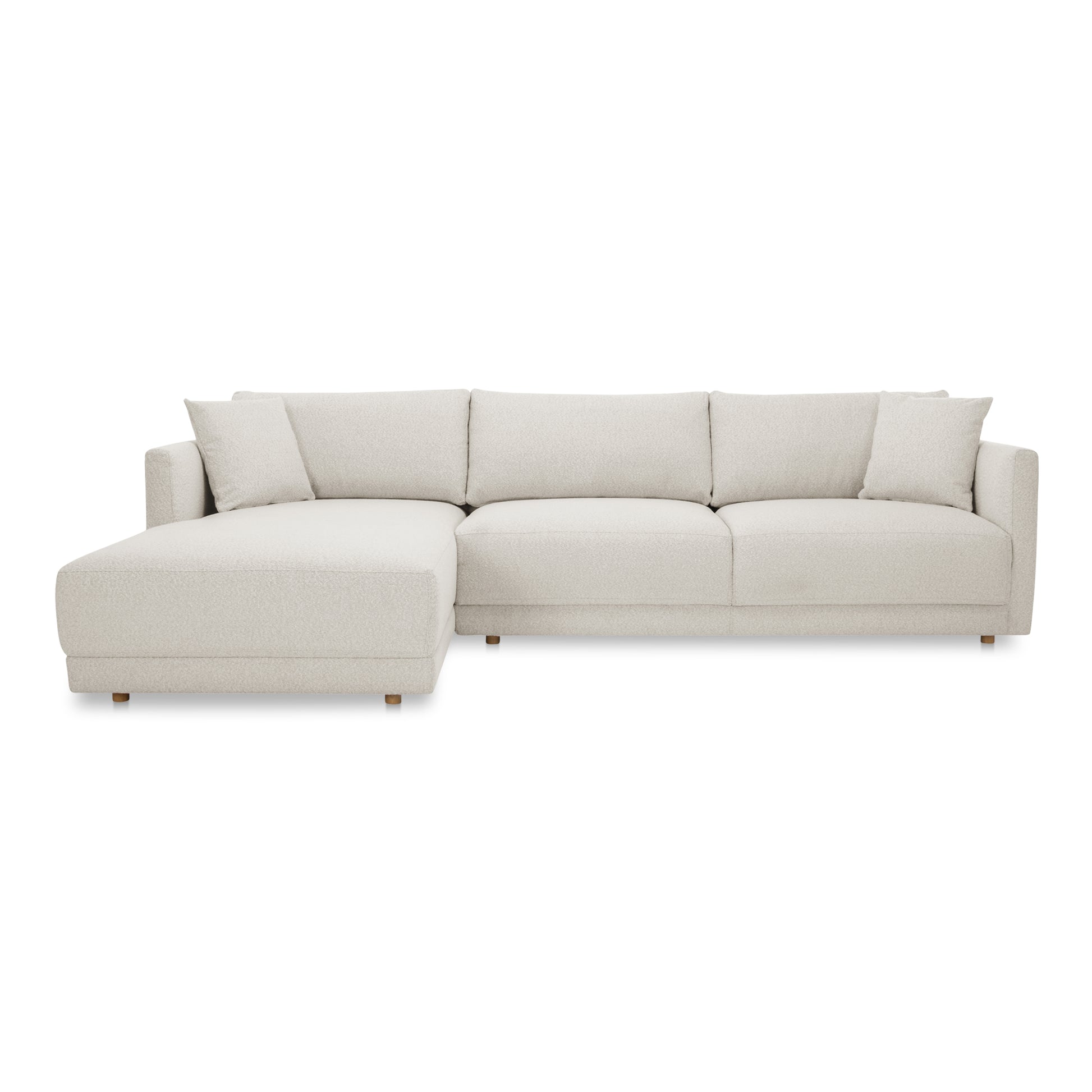 Bryn Sectional Left Oyster by Moe's Home Collection