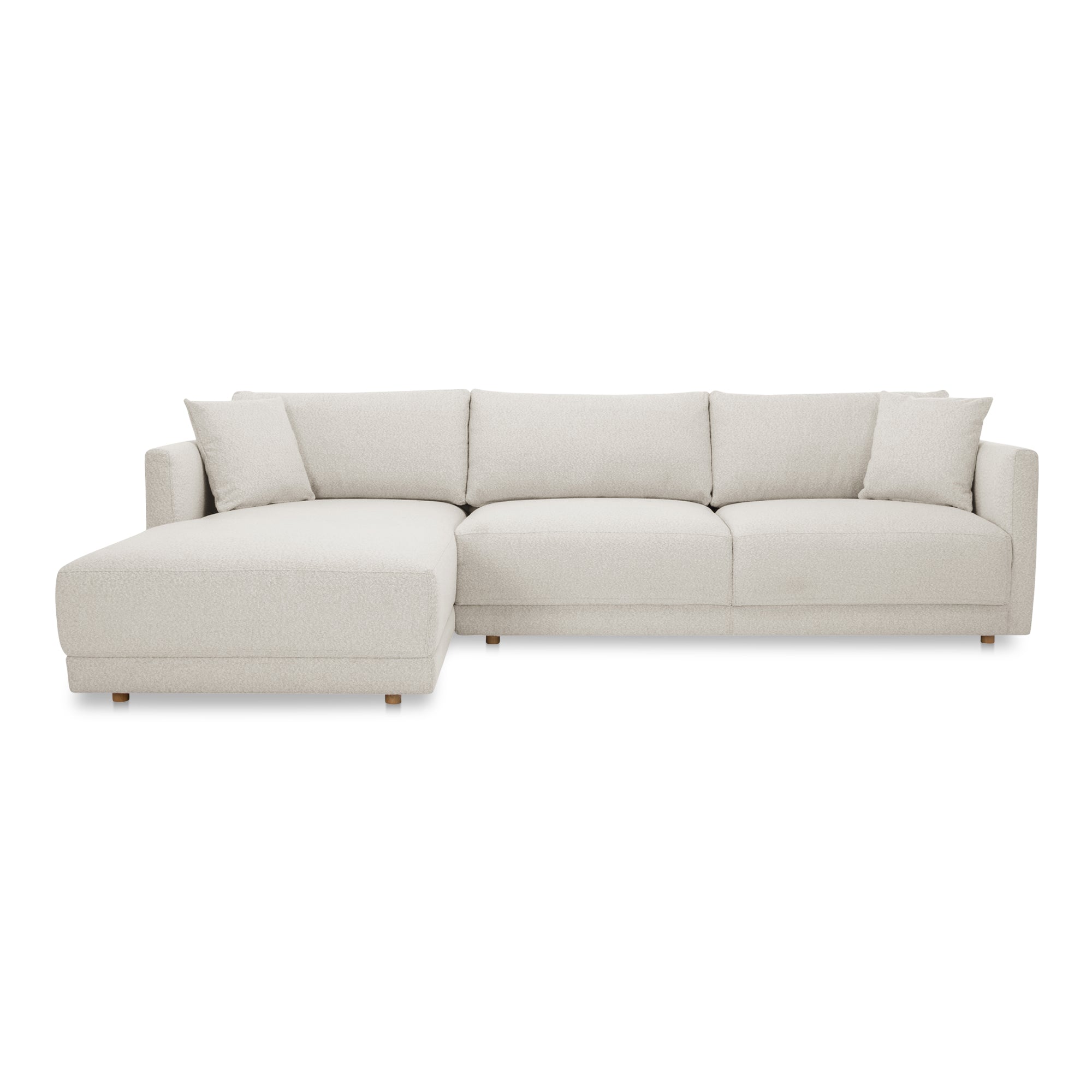 Bryn Sectional Left Oyster by Moe's Home Collection