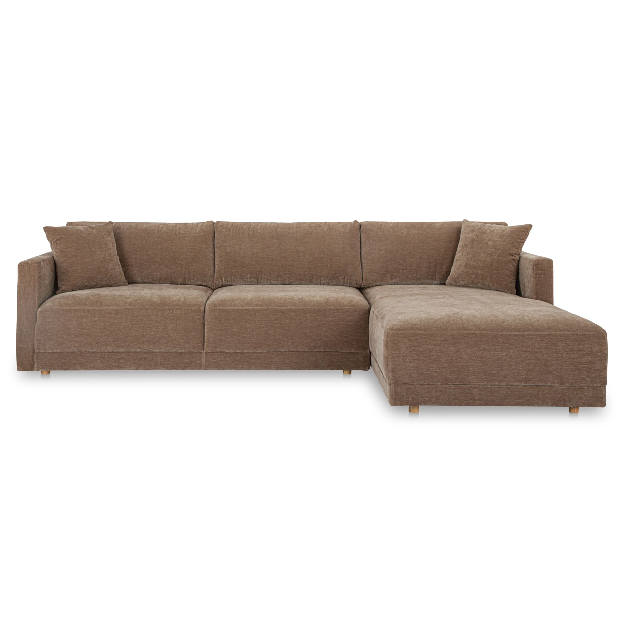 Bryn Sectional Right Camel by Moe's Home Collection