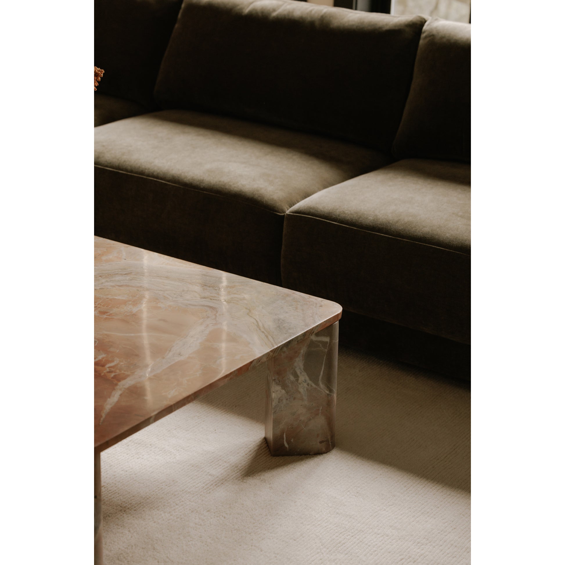 Bryn Sectional Left Heritage Cedar Green by Moe's Home Collection - view 3