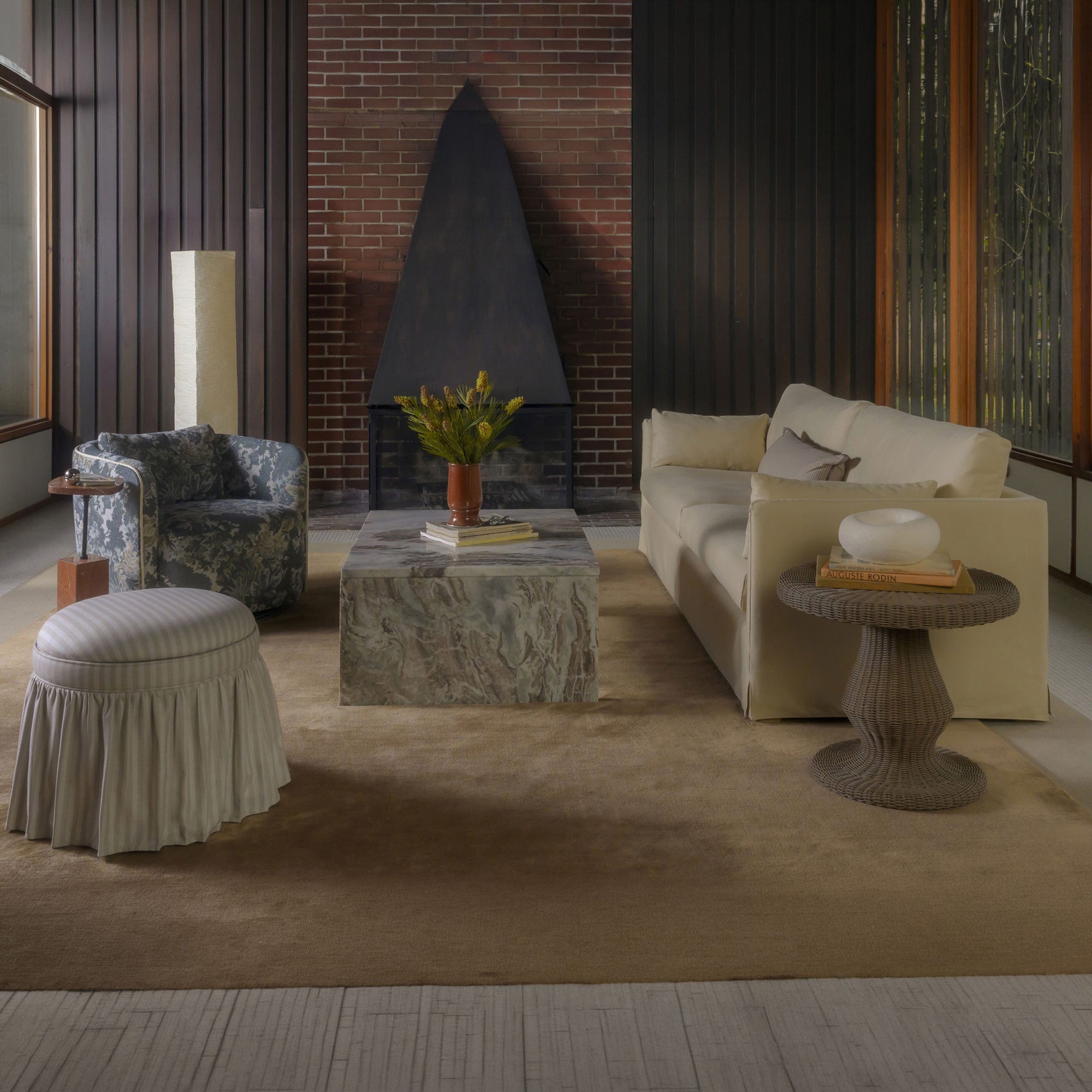 Shea Sofa Wheat by Moe's Home Collection - view 3