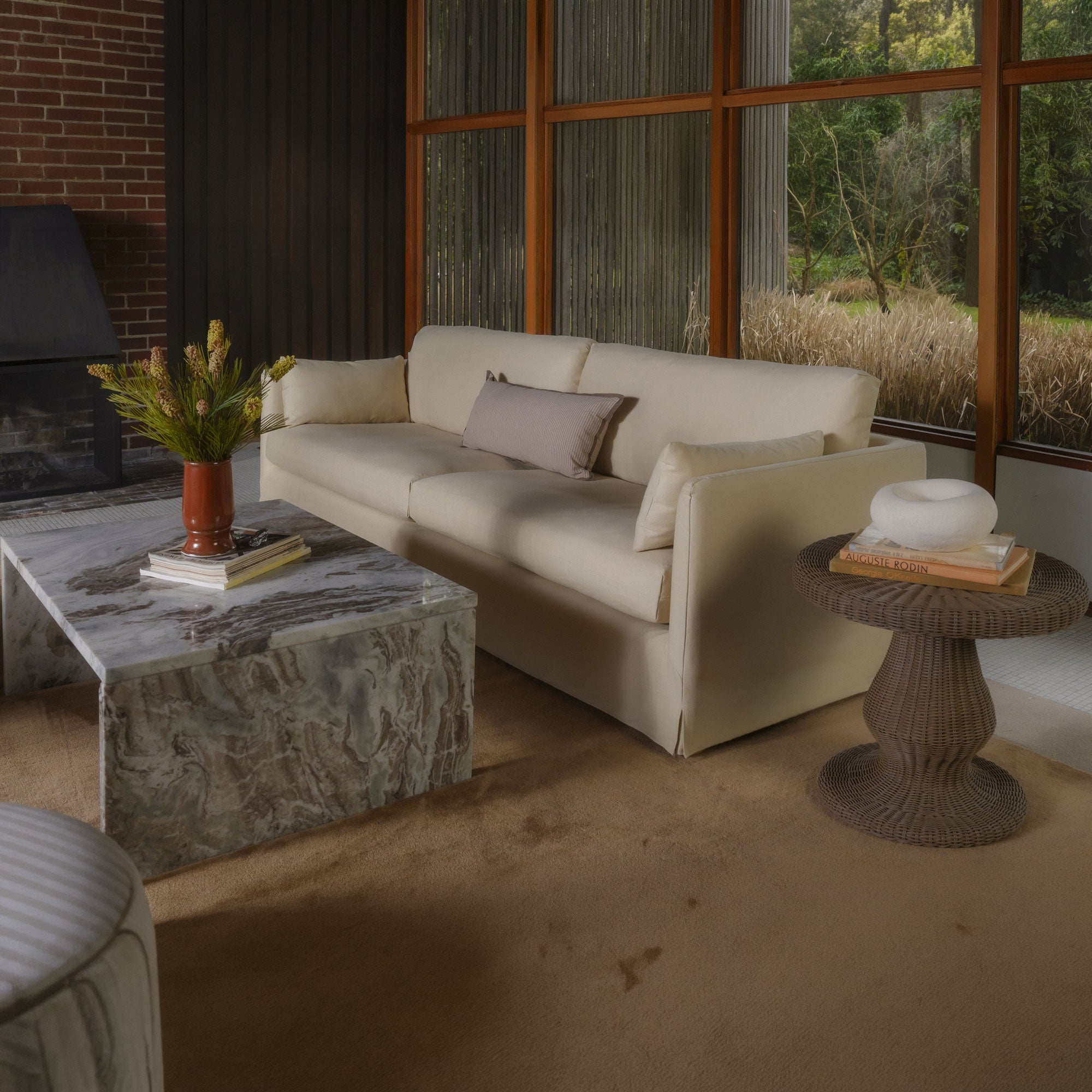Shea Sofa Wheat by Moe's Home Collection - view 4