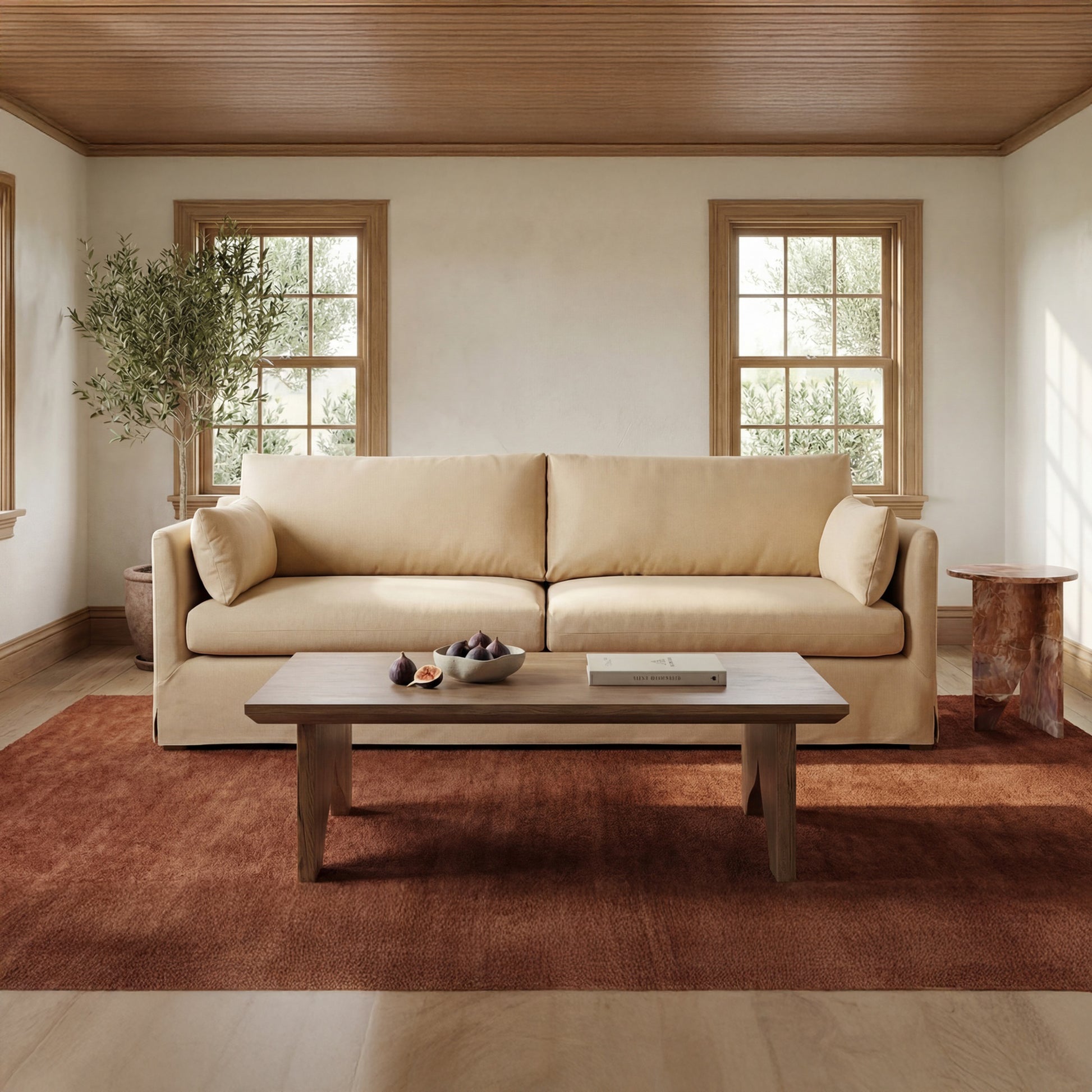 Shea Sofa Wheat by Moe's Home Collection - view 2