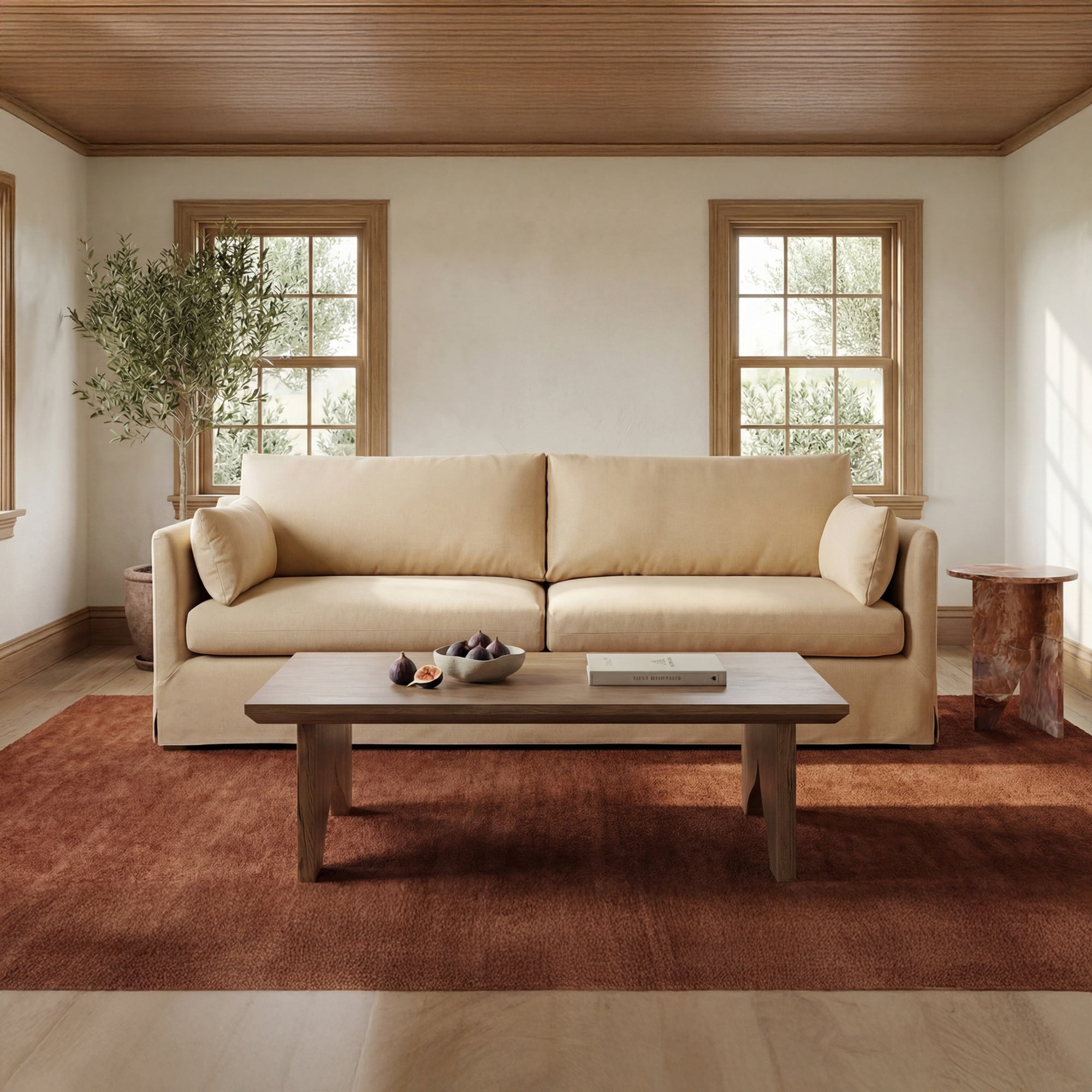 Shea Sofa Wheat by Moe's Home Collection - view 2