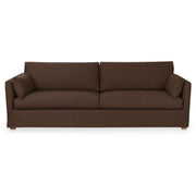 Shea Sofa Dark Brown by Moe's Home Collection