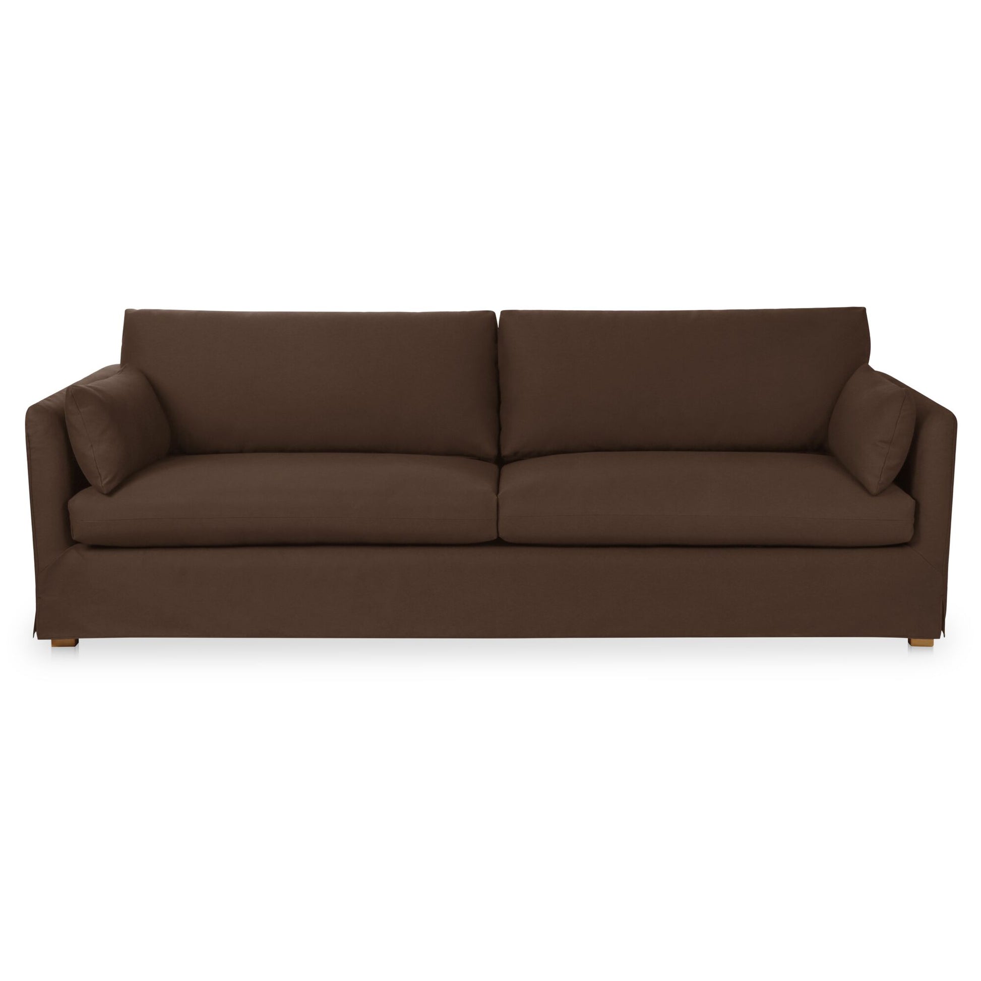 Shea Sofa Dark Brown by Moe's Home Collection