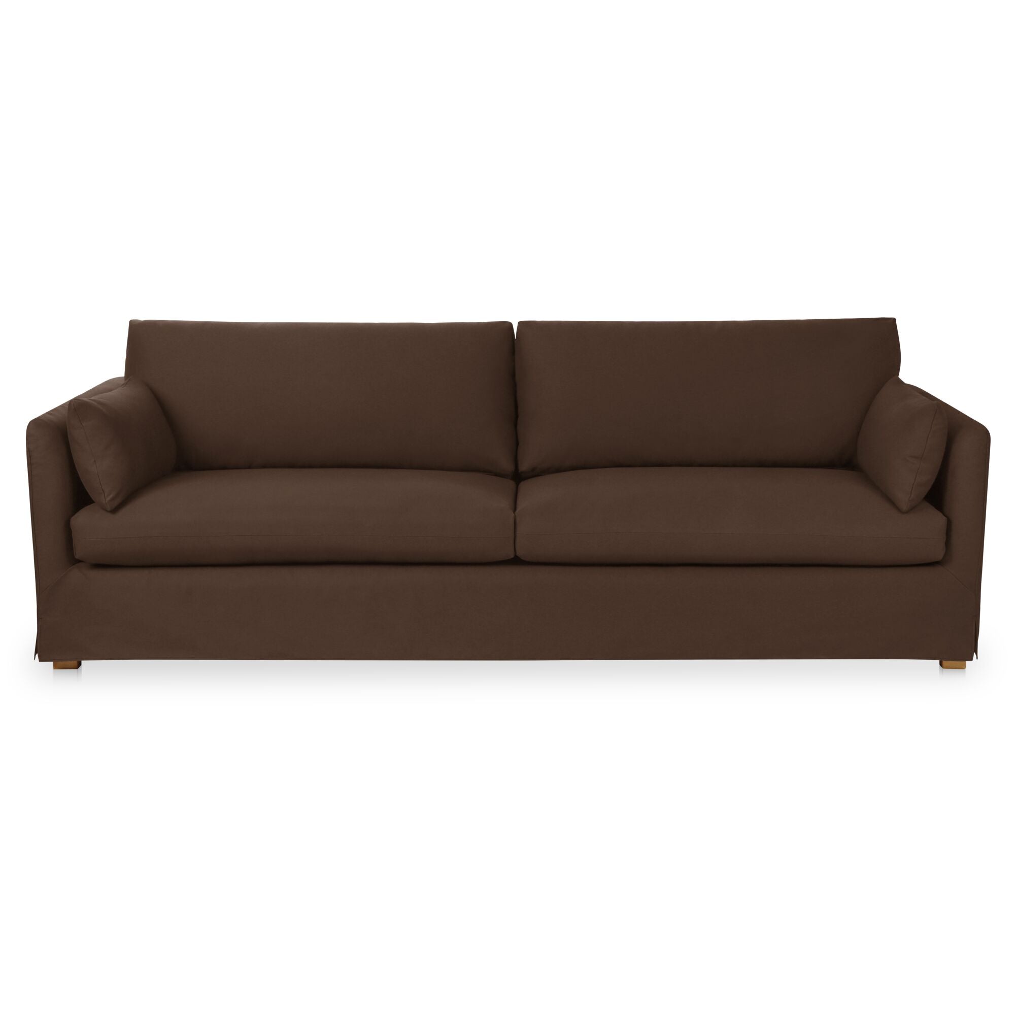 Shea Sofa Dark Brown by Moe's Home Collection