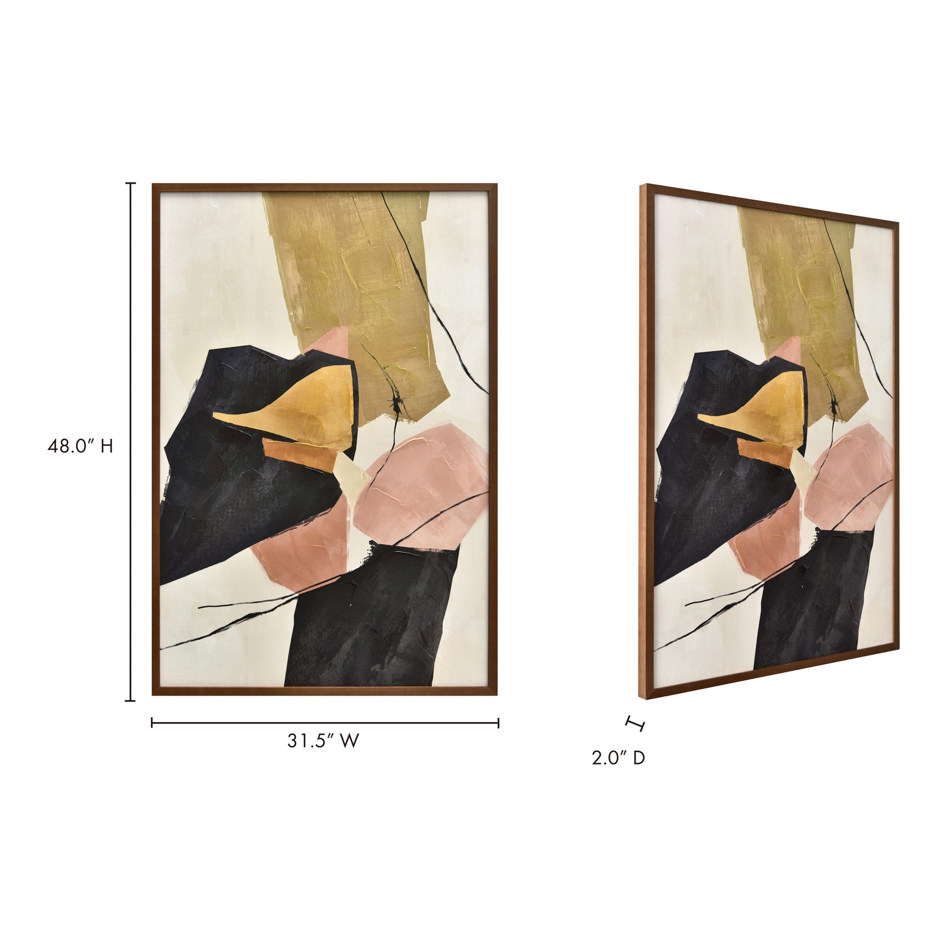 Anni Framed Painting by Moe's Home Collection - view 7