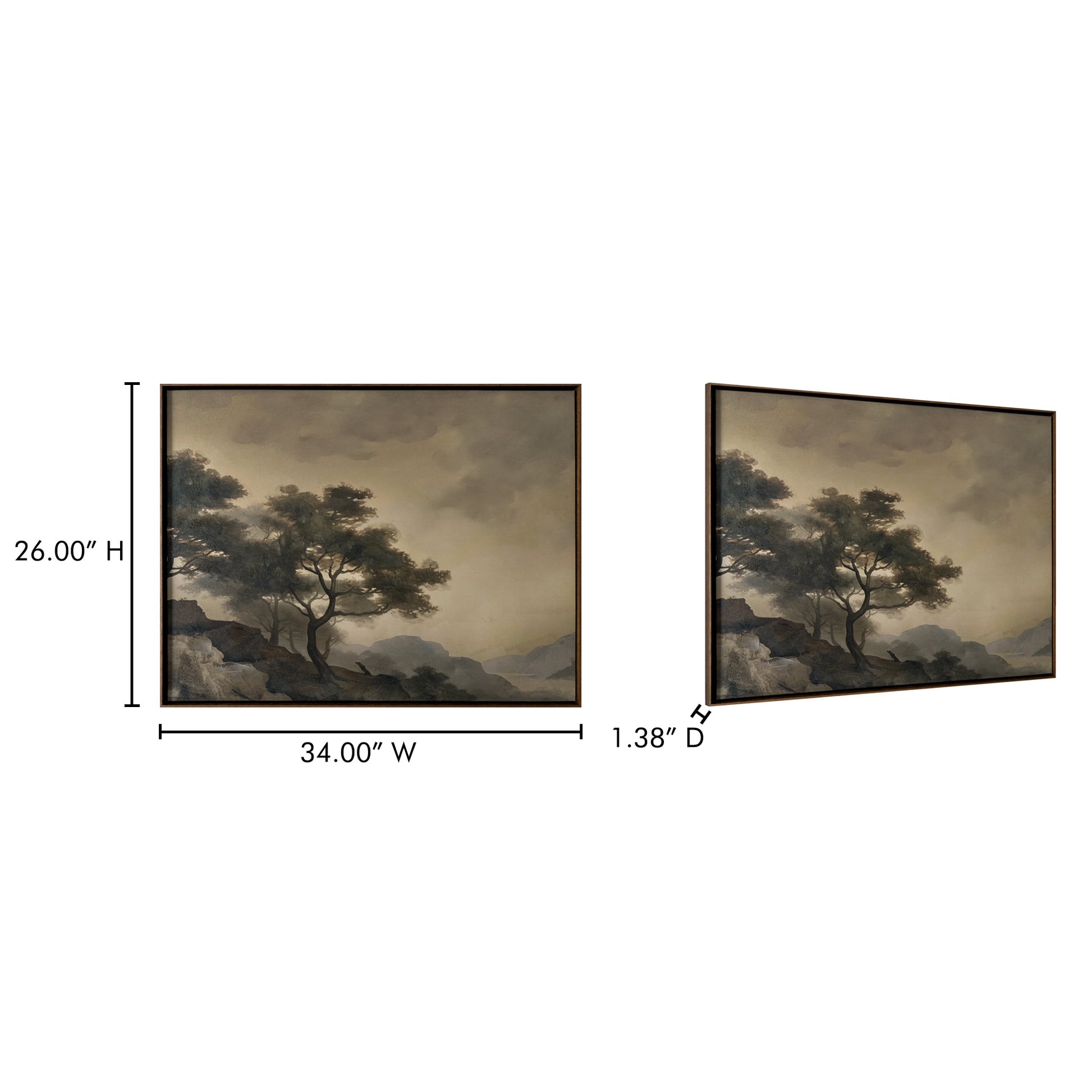 Reverie Framed Painting by Moe's Home Collection - view 3